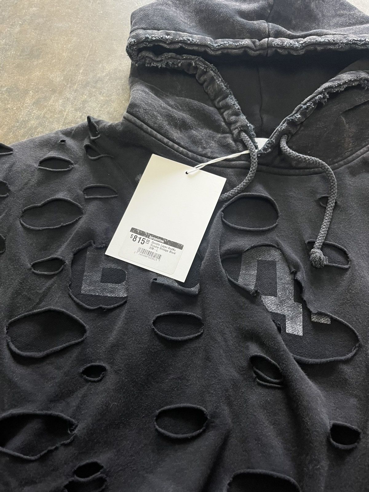 Alexander Digenova double layer canal street hoodie