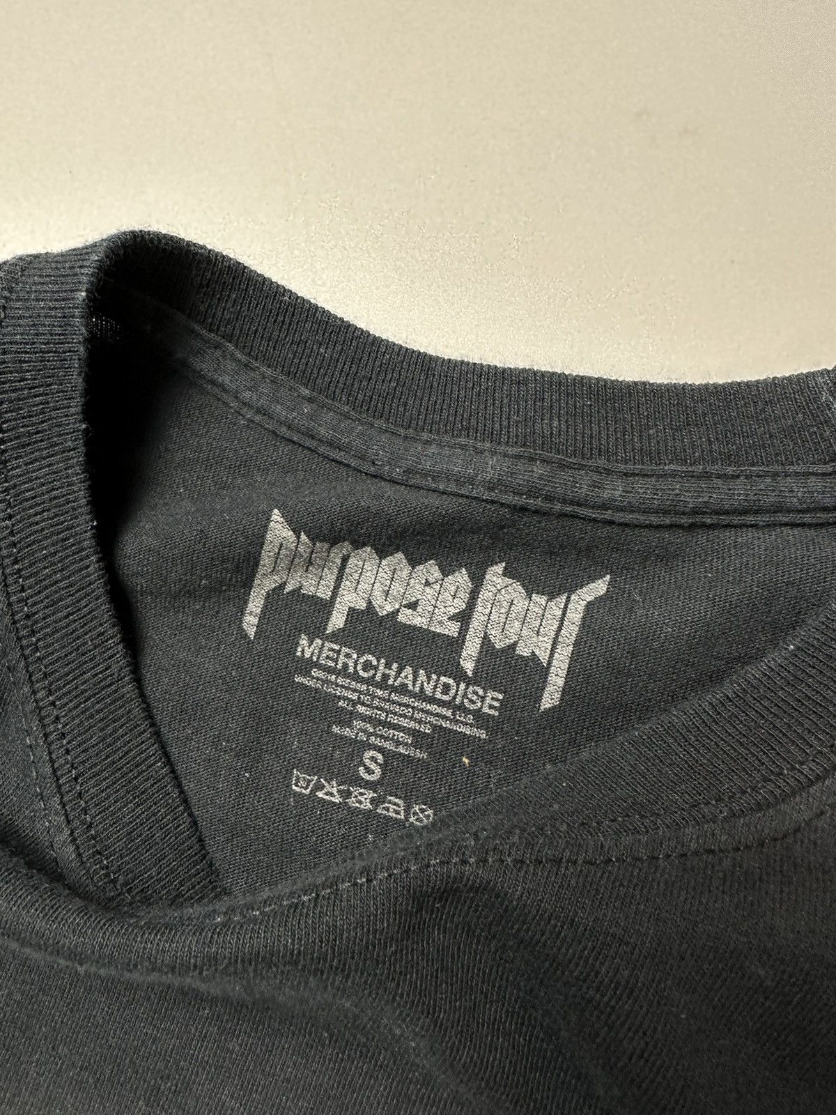 Justin Bieber Unisex Justin Bieber Purpose Tour Merch Longsleeve Size US M / EU 48-50 / 2 - 4 Thumbnail