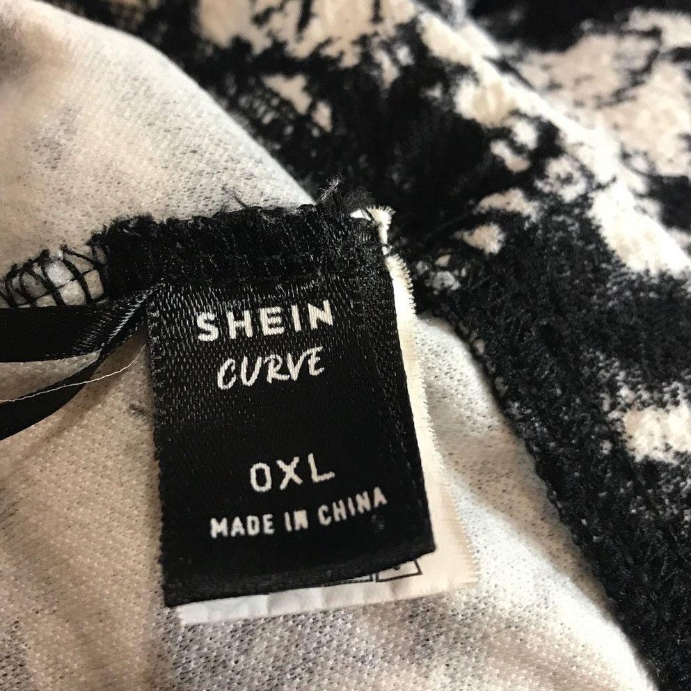 Shein Shein Curve Stretch Wide-Leg Leggings Womens 12 Size 36" / US 14 / IT 50 - 3 Thumbnail