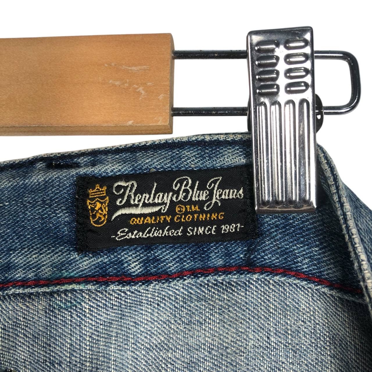 Replay Vintage 80's Replay Asolo Italy Men Blue Jeans Size 30" / US 8 / IT 44 - 10 Thumbnail