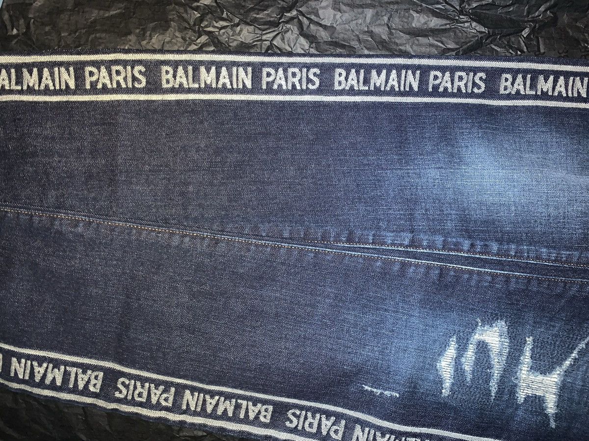 Balmain Balmain Logo-Stripe Skinny Jeans Size US 30 / EU 46 - 11 Thumbnail