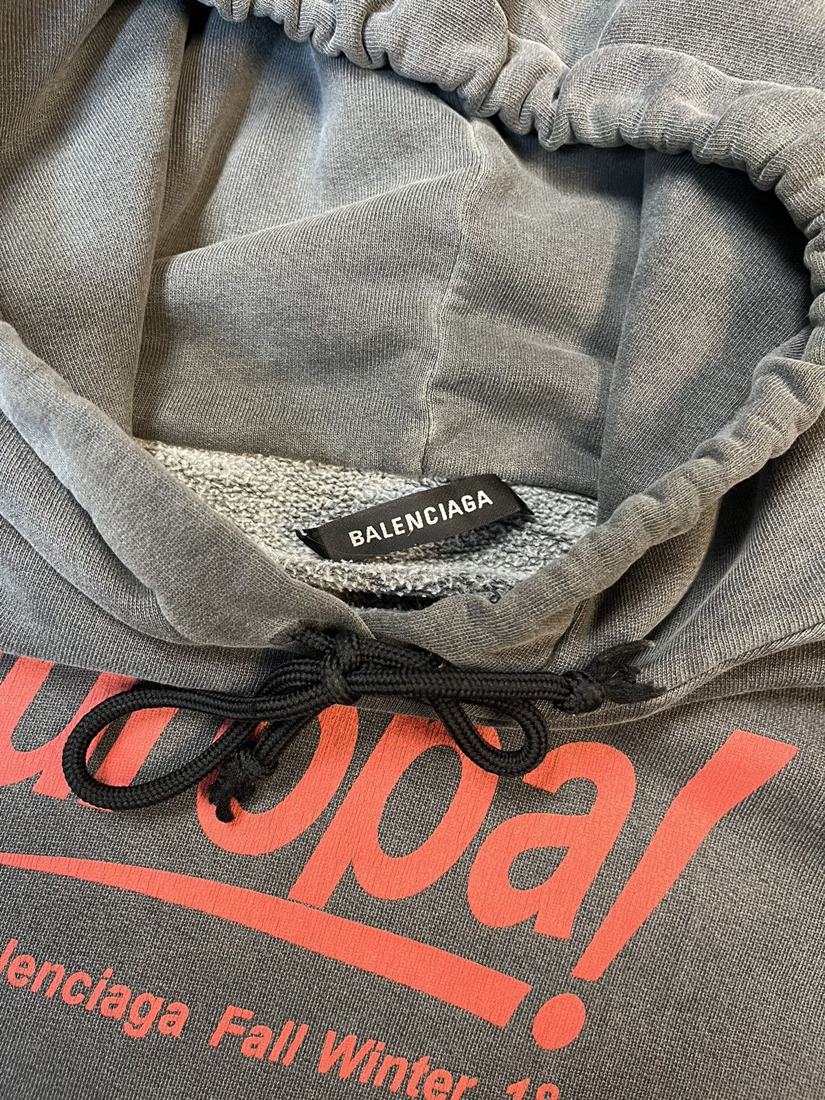 Balenciaga Balenciaga FW18 Europa! Hoodie | L Size US L / EU 52-54 / 3 - 4 Thumbnail