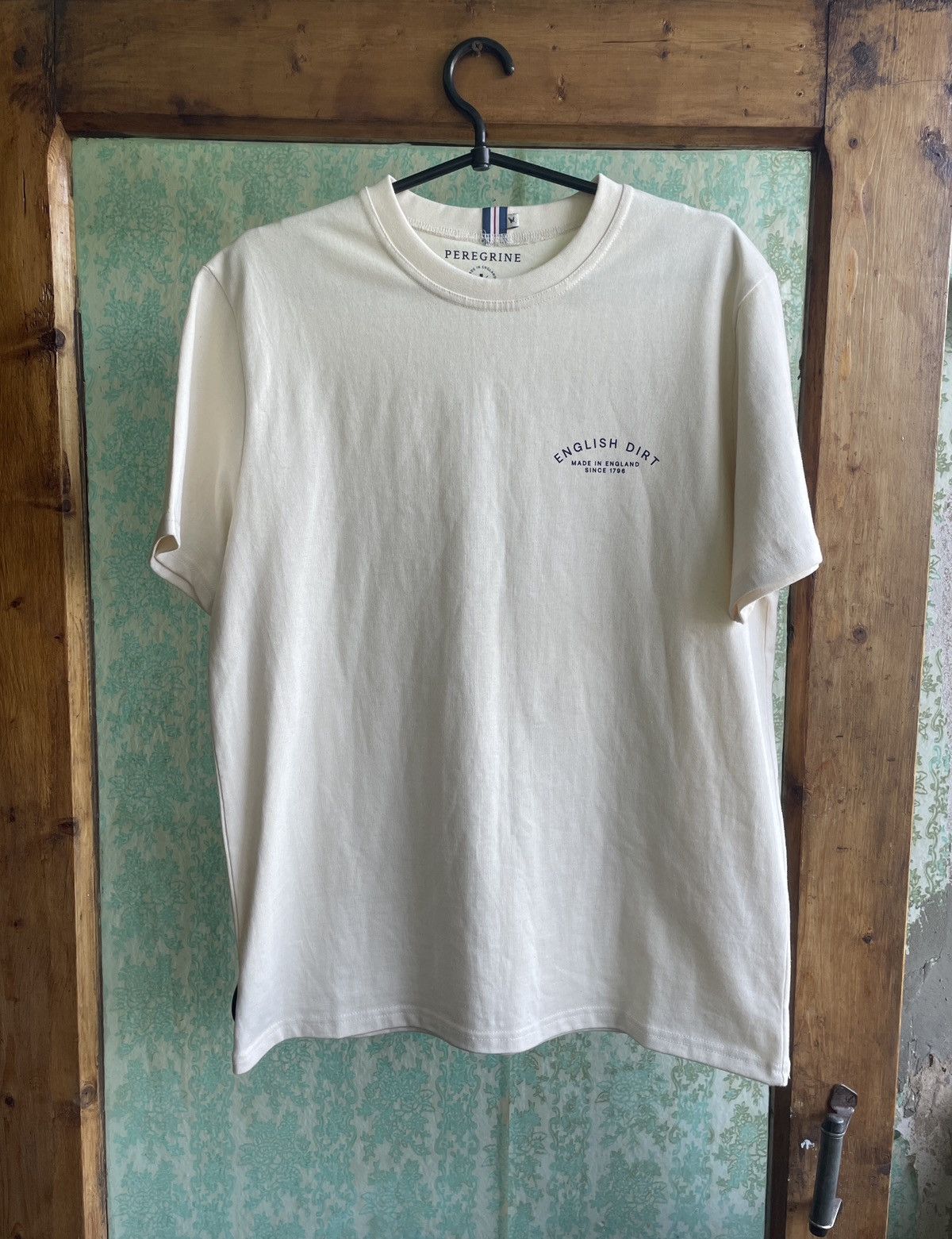 Peregrine Peregrine English Dirt Cotton Crew T-Shirt Off White Size US M / EU 48-50 / 2 - 1 Thumbnail