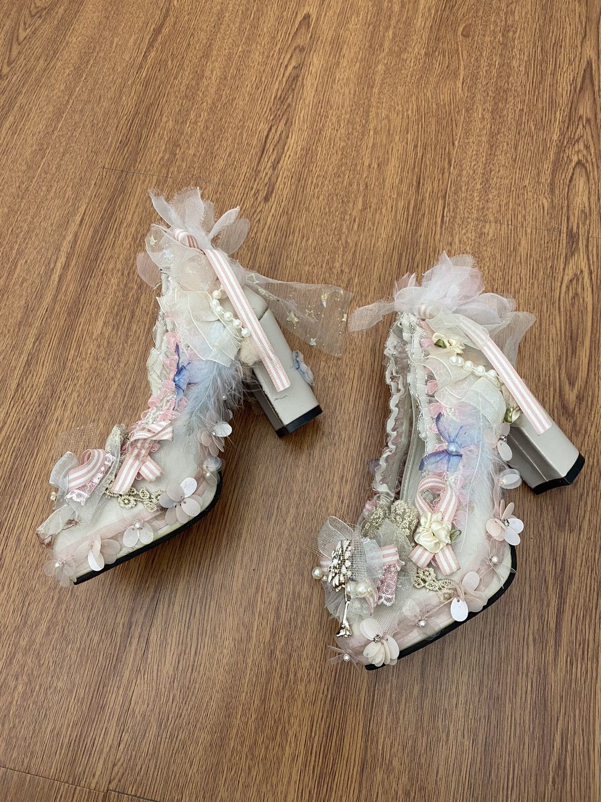 Harajuku Fairycore heels shoes