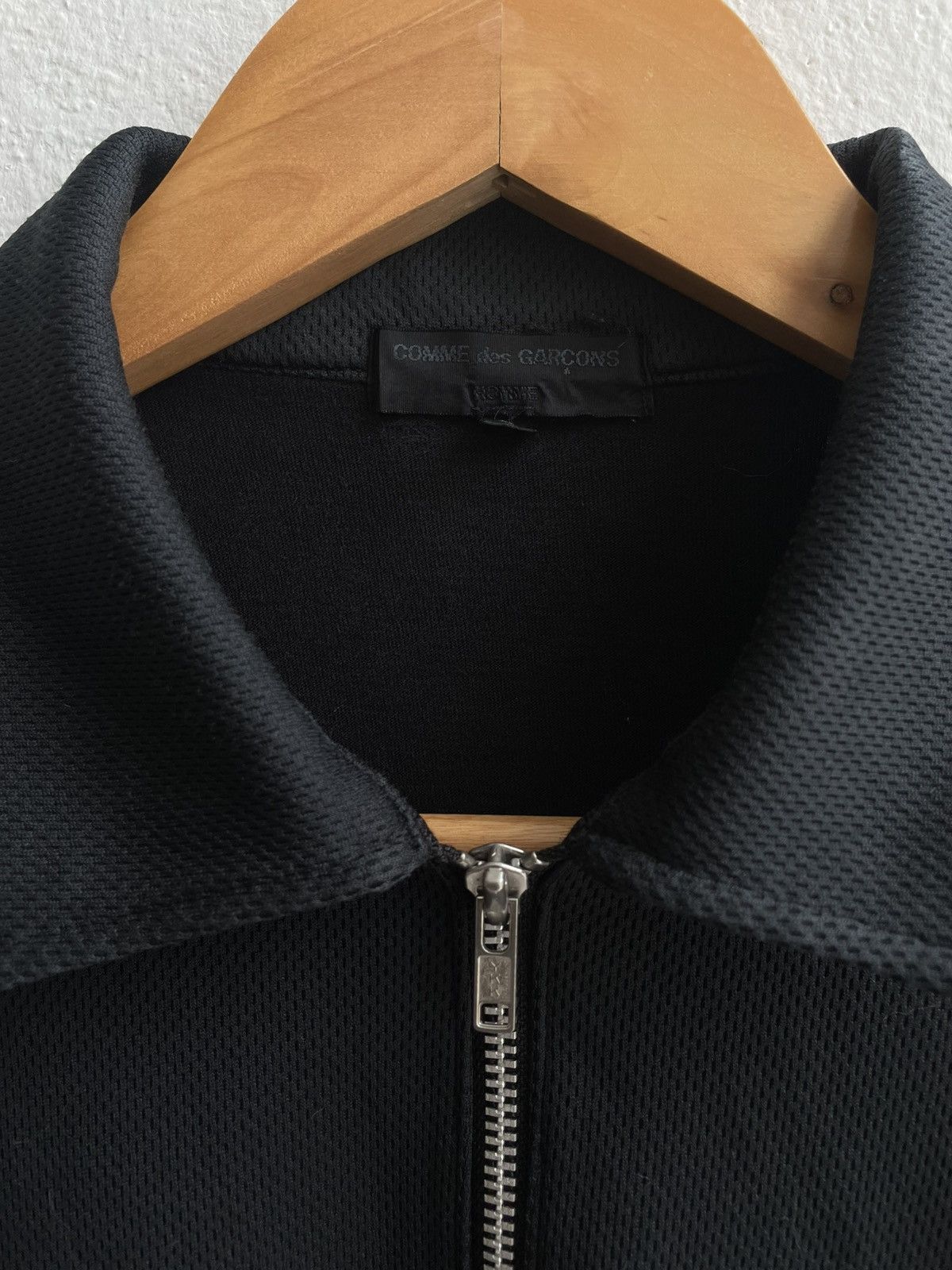 Comme des Garcons Homme Vintage Comme des Garçons Homme "AD2004" Half Zip Polo Size US S / EU 44-46 / 1 - 4 Thumbnail
