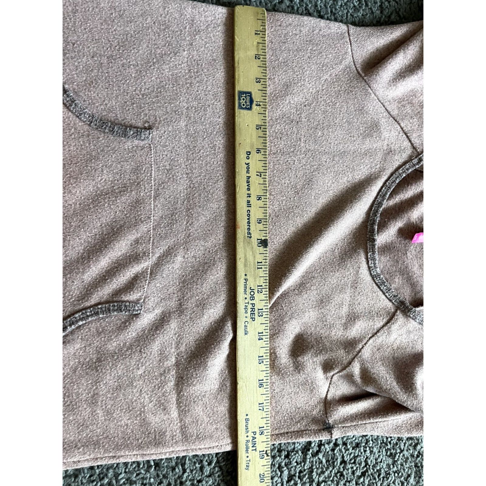 Vince Camuto Vince Camuto Crew Long Top Blouse 3/4 Sleeve Pink Center Pocket Bling M Women Tunic Vintage No 70s Theme Size M / US 6-8 / IT 42-44 - 5 Thumbnail