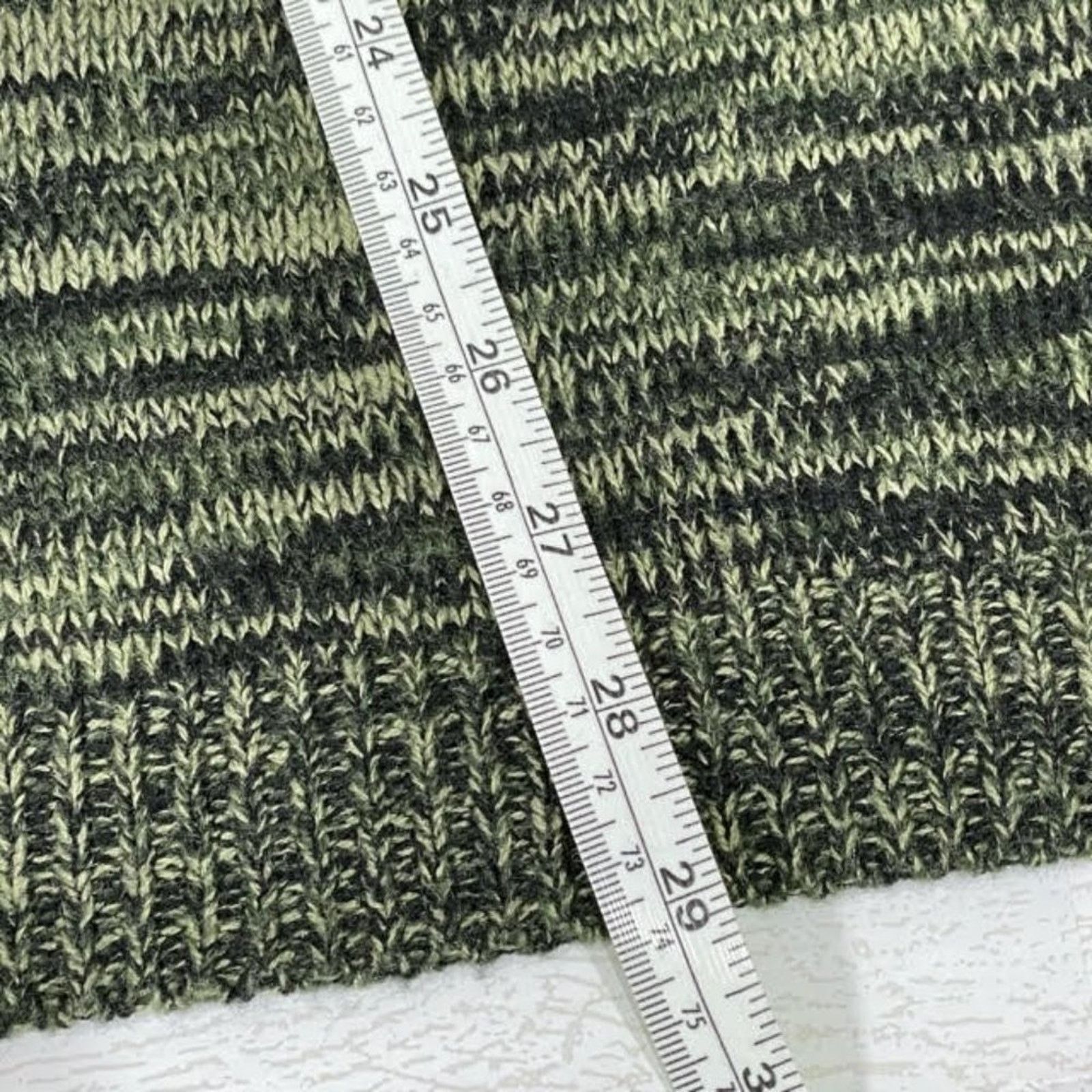 Other Jason Maxwell Green Cable Knit Short Sleeve Sweater 2X Size XXL / US 16-18 / IT 52-54 - 10 Thumbnail