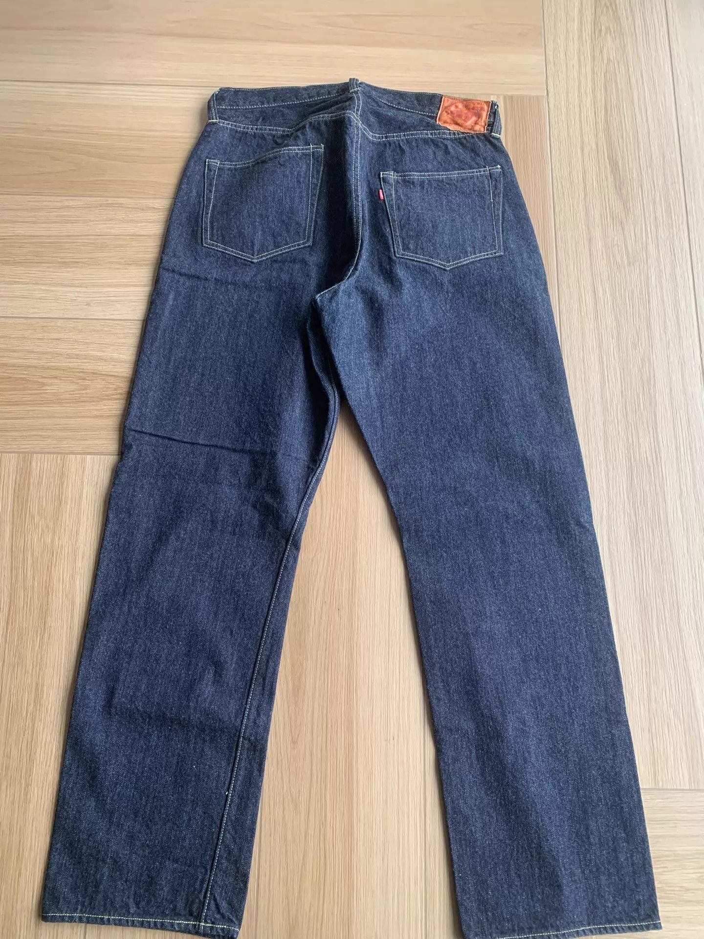 Freewheelers FREEWHEELERS S601XX 1944-45 Western War Straight Raw Jeans Size US 36 / EU 52 - 2 Thumbnail