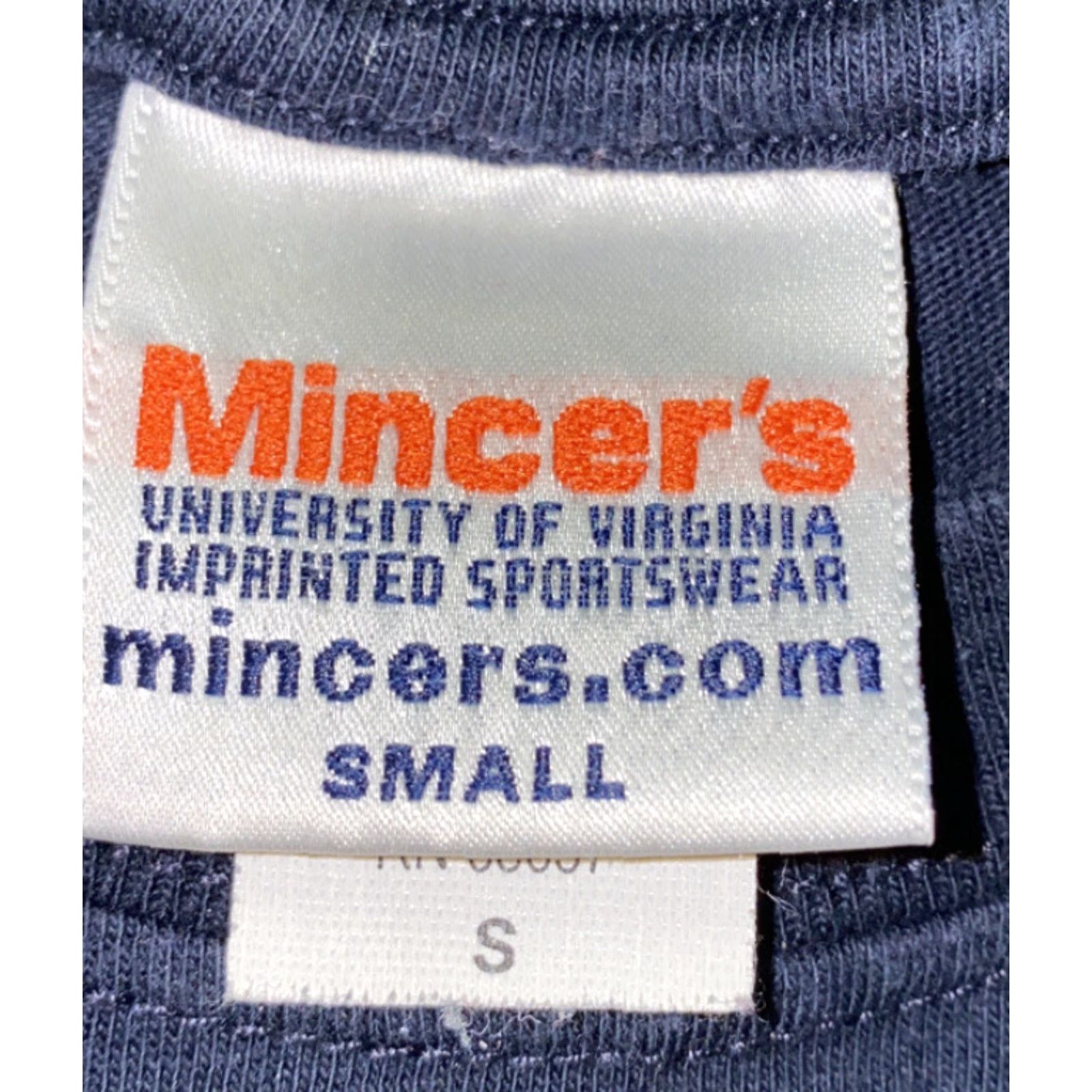 Vintage VINTAGE Mincer’s Navy Blue/Orange Short Sleeve T-Shirt Size S Mens Regular Cotton Size US S / EU 44-46 / 1 - 5 Thumbnail