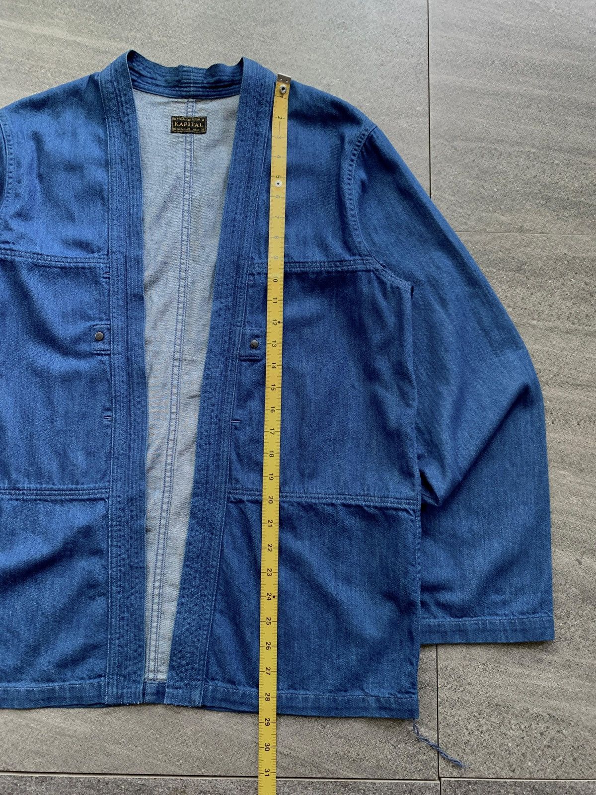 Kapital Kountry FREE TAX! 8OZ Light Denim Kakashi Jacket Size US M / EU 48-50 / 2 - 11 Thumbnail
