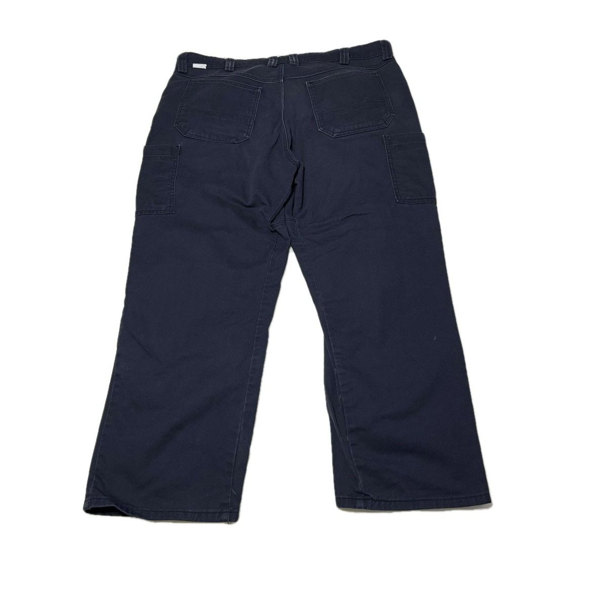Vintage Vintage Navy Blue Cargo Pants Cargos Size US 40 / EU 56 - 2 Thumbnail