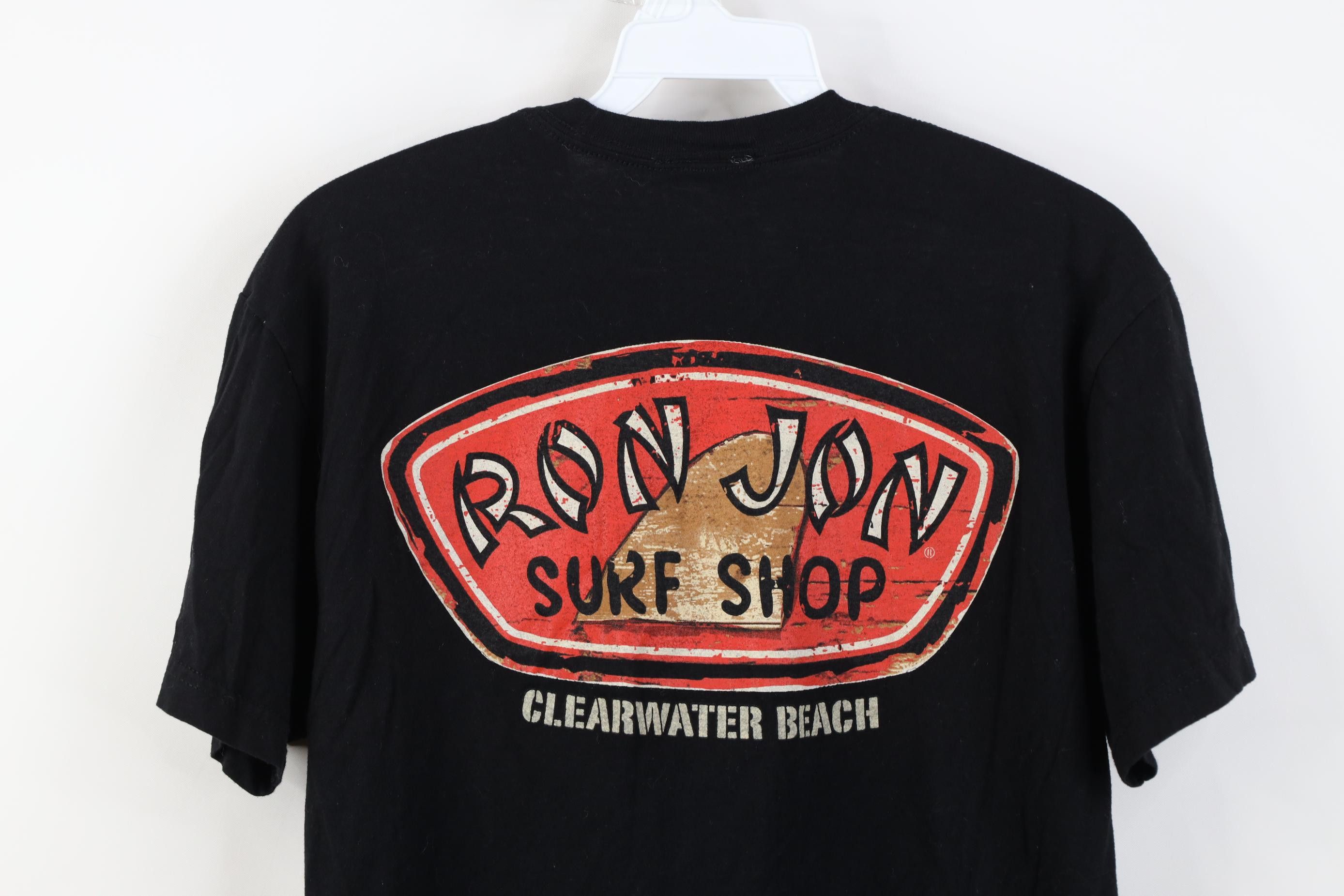 Vintage Vintage Y2K Ron Jon Surf Shop Clearwater Beach T-Shirt Black Size US S / EU 44-46 / 1 - 13 Thumbnail