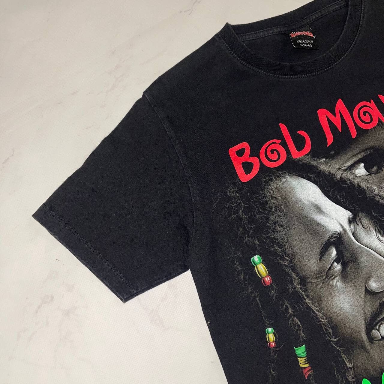 Vintage Vintage X Band Tees Bob Marley One Love Legend Tshirt Sz M Size US M / EU 48-50 / 2 - 6 Thumbnail