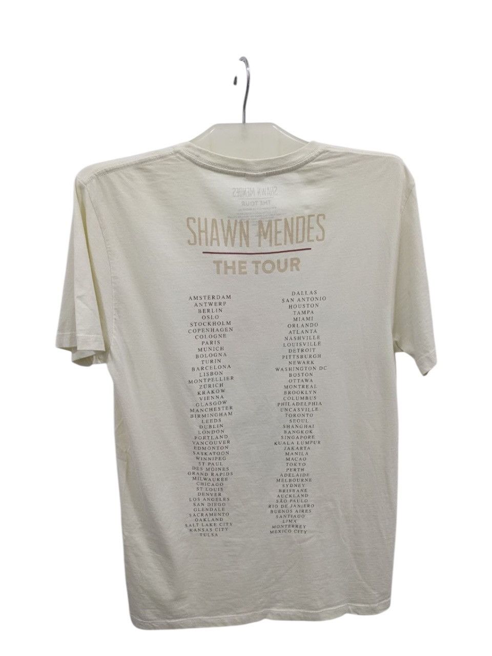 Band Tees SHAWN MENDES THE TOUR 2019 Size US S / EU 44-46 / 1 - 2 Thumbnail