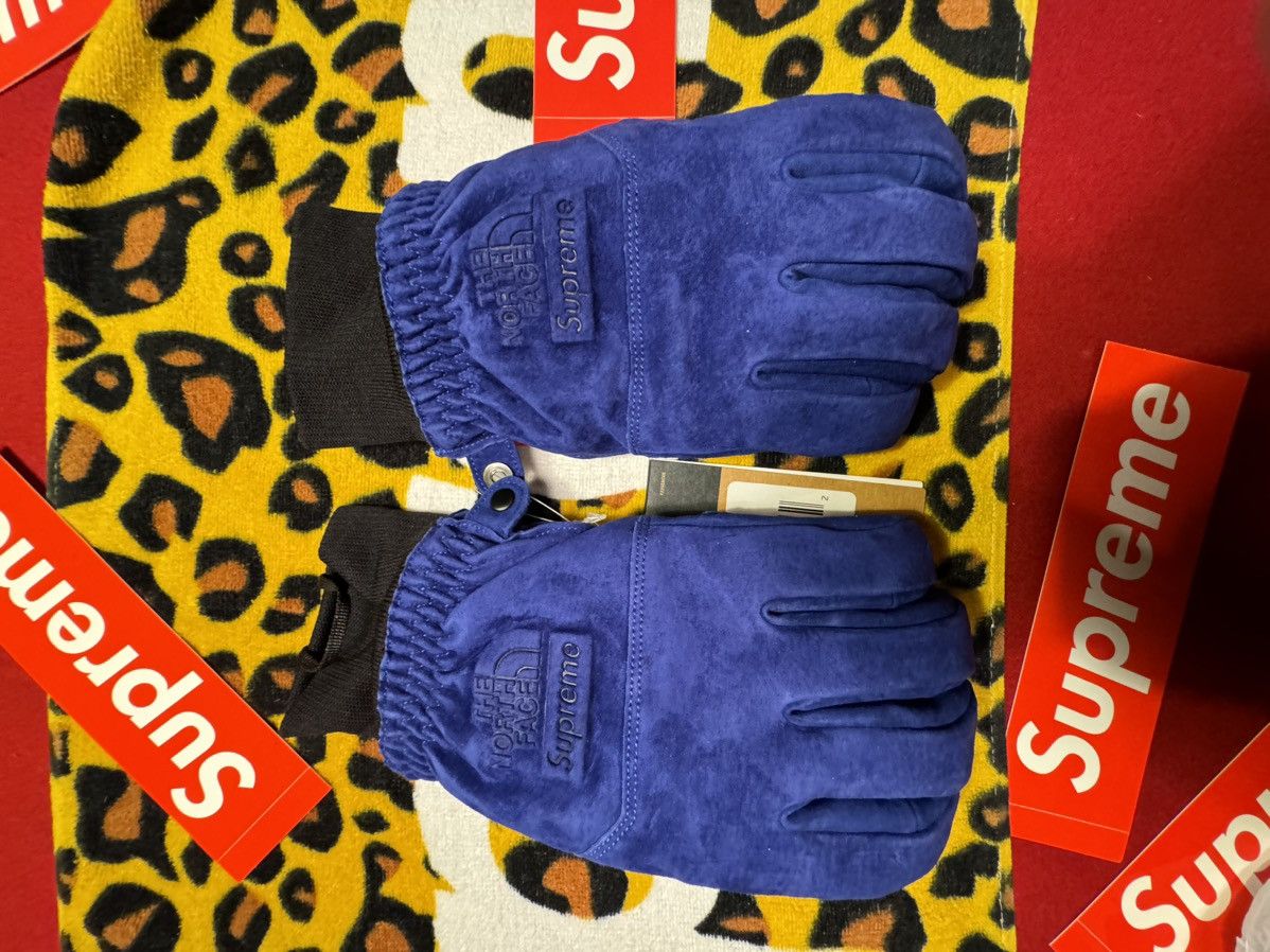 Supreme Supreme x The North Face Suede Gloves | Grailed