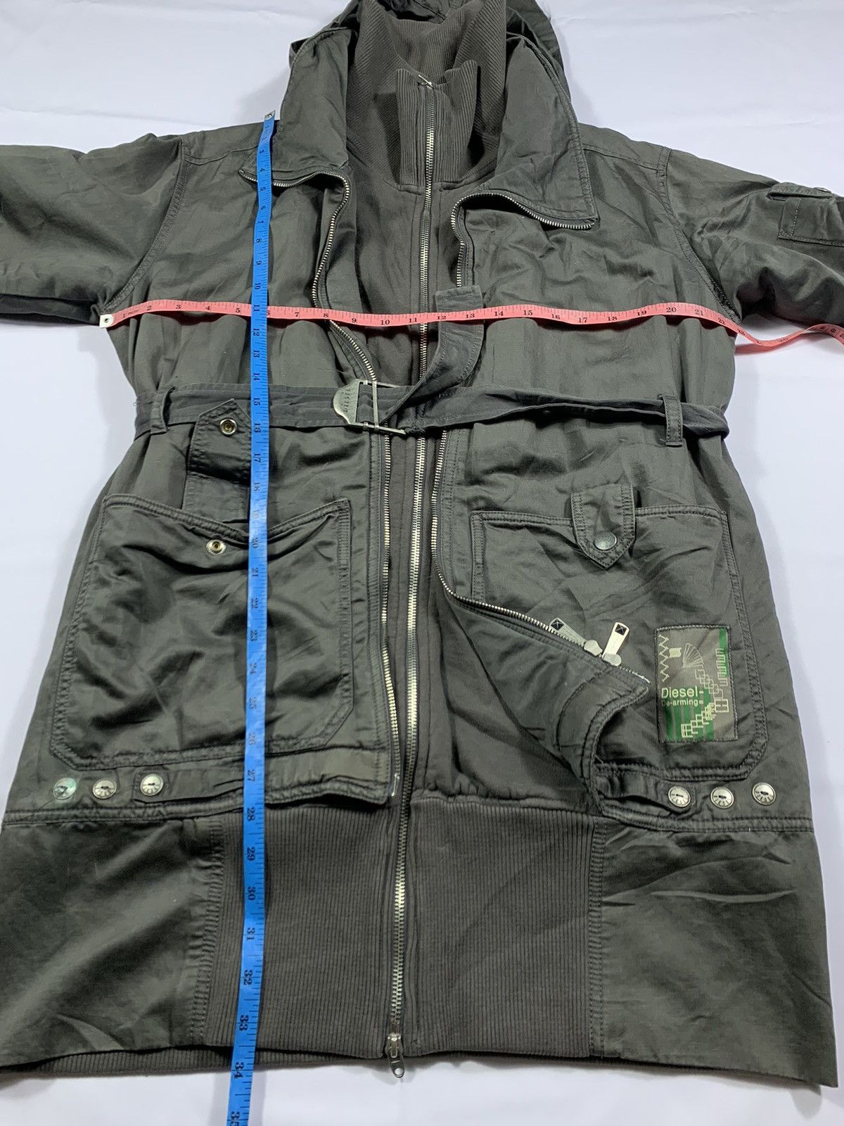 Diesel Diesel Doublelayer Bondage Jacket Ifsix Lgb Style Size US L / EU 52-54 / 3 - 12 Thumbnail