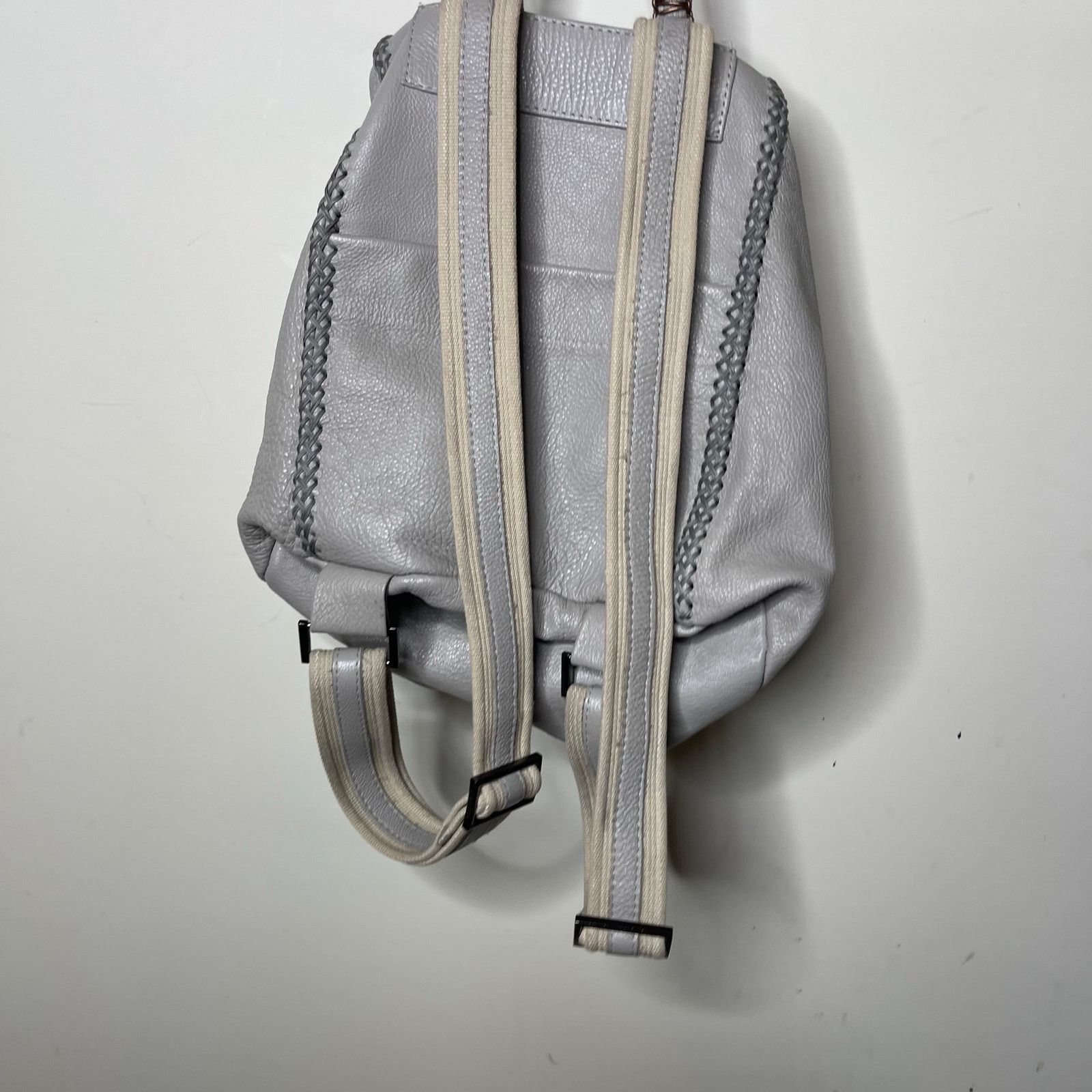 Other Callista BACKPACK IN GREY GRAINED LEATHER Size ONE SIZE - 4 Thumbnail