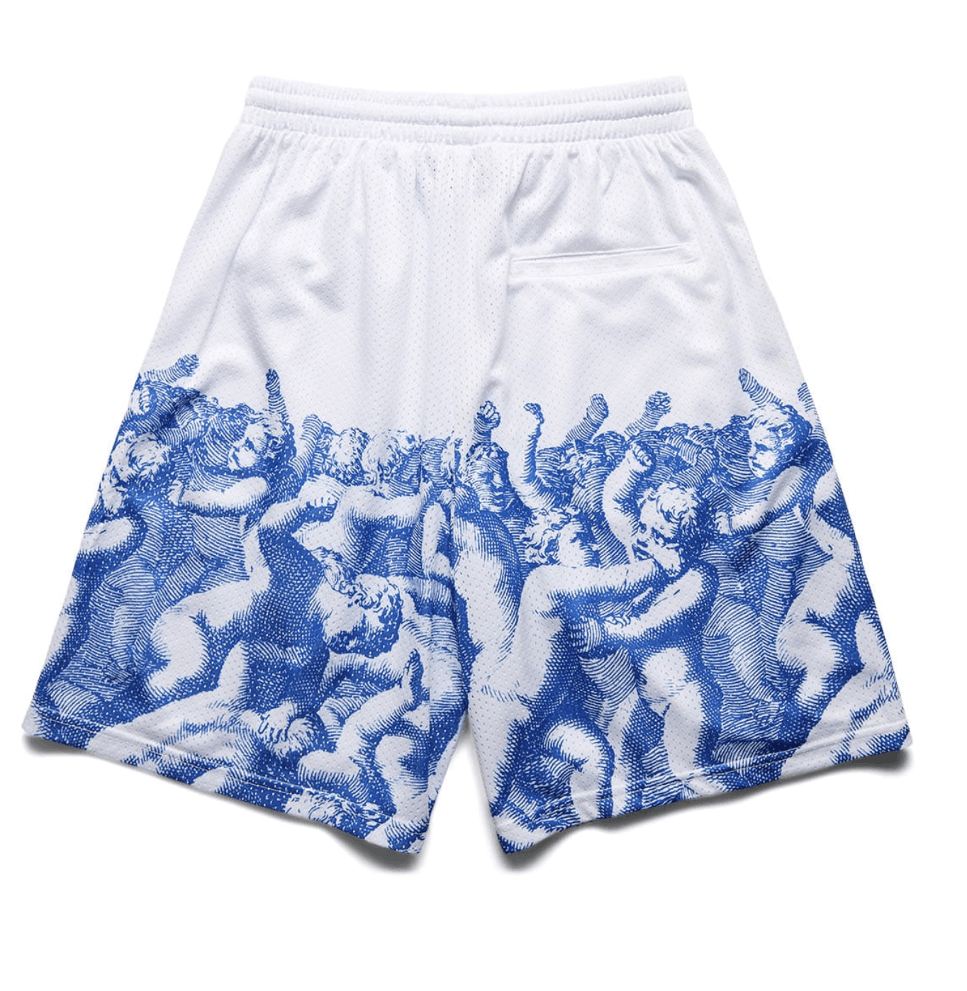 FUCKING AWESOME CHERUB FIGHT MESH SHORT