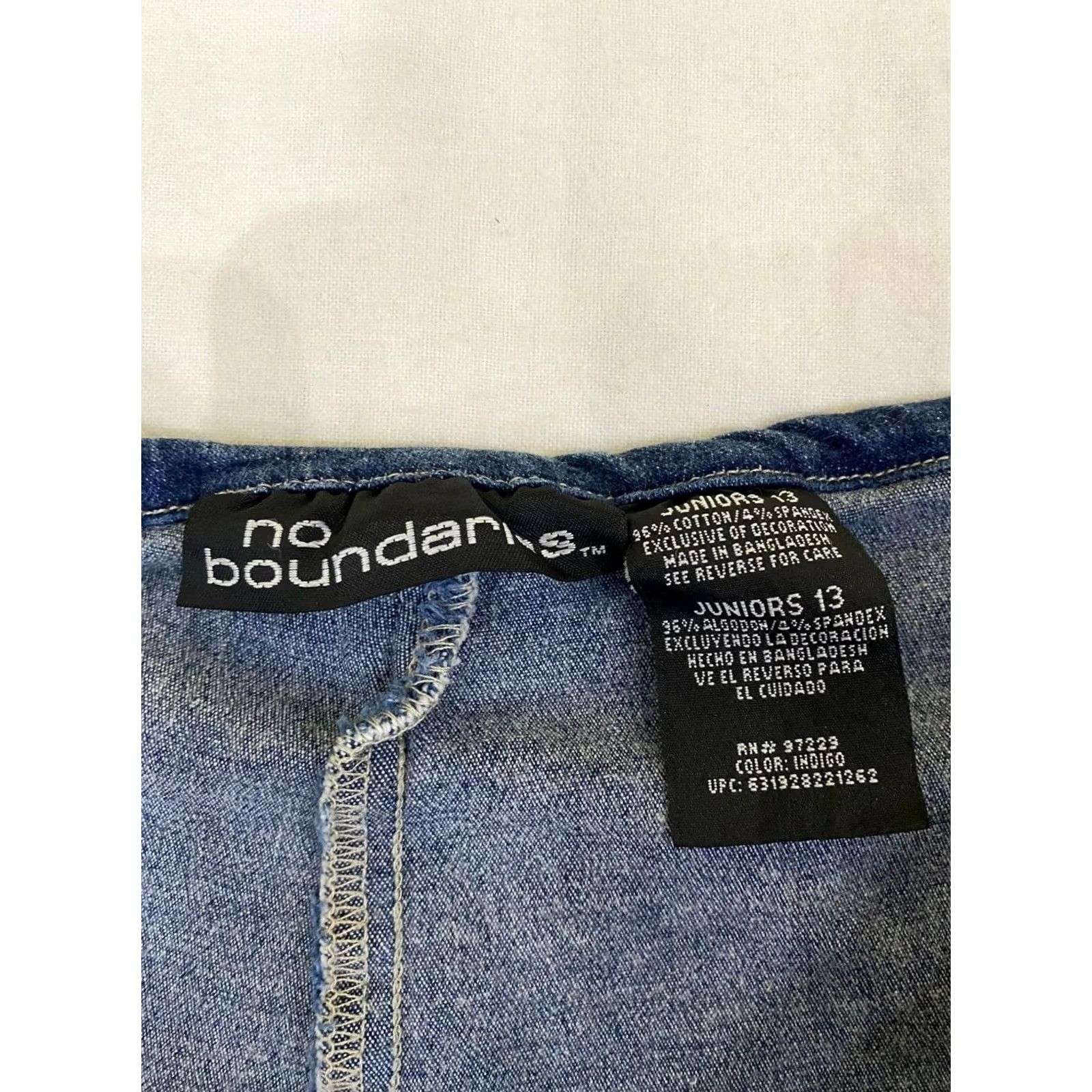 Vintage VINTAGE Women’s Skort No Boundaries Skort Blue Mini Small Activewear Womens Size ONE SIZE - 5 Thumbnail