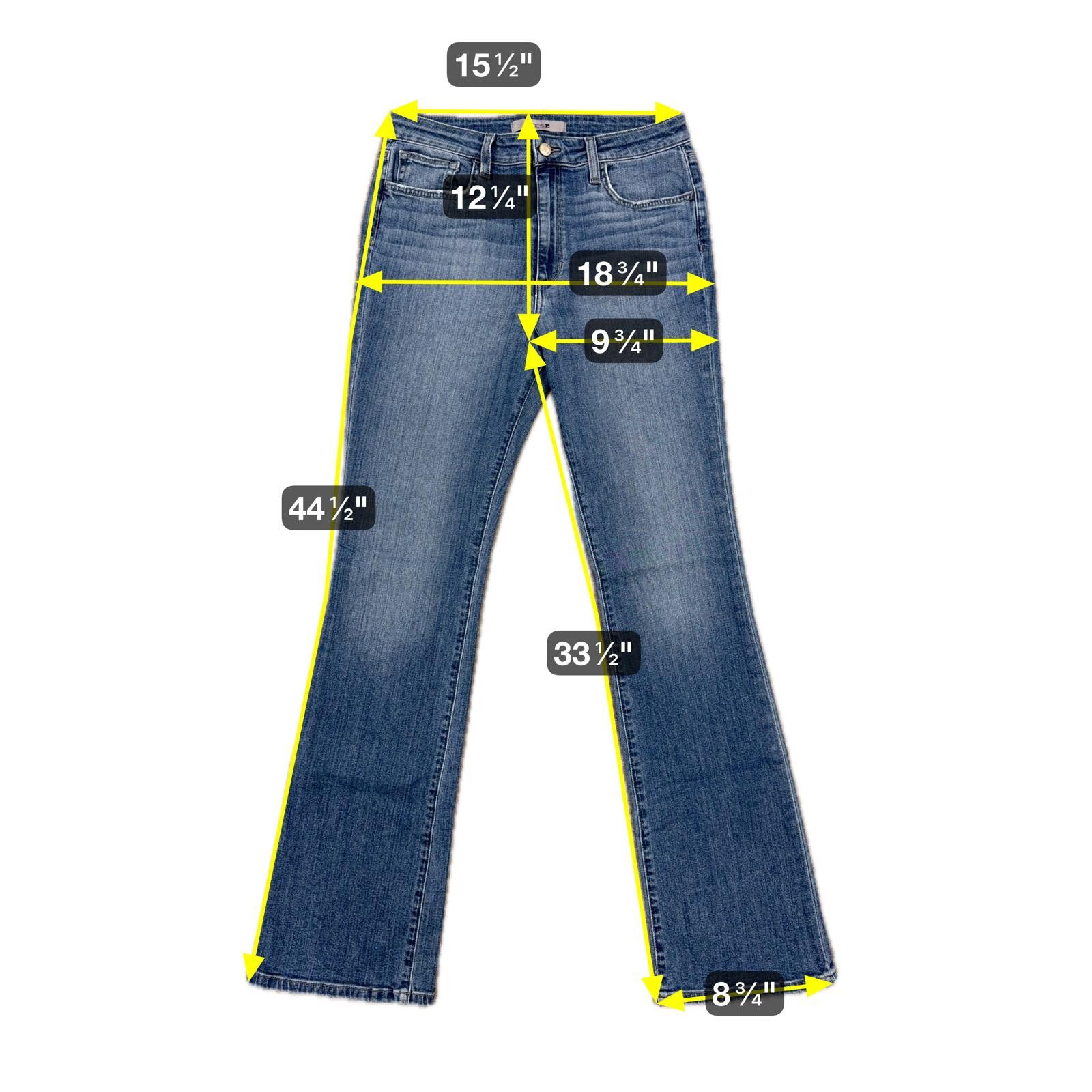Joe's Joe's High Rise Viola Flare Boot Cut Jean Premium Denim - 30 Size 30" / US 8 / IT 44 - 10 Thumbnail