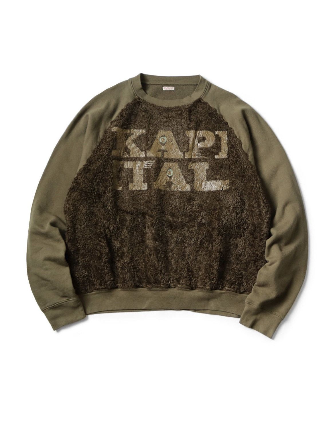 Kapital 30/-Fleece x Fur Grizzly Sweat (SPEAKEASY KAPITALpt) size 2 Size US M / EU 48-50 / 2 - 1 Preview