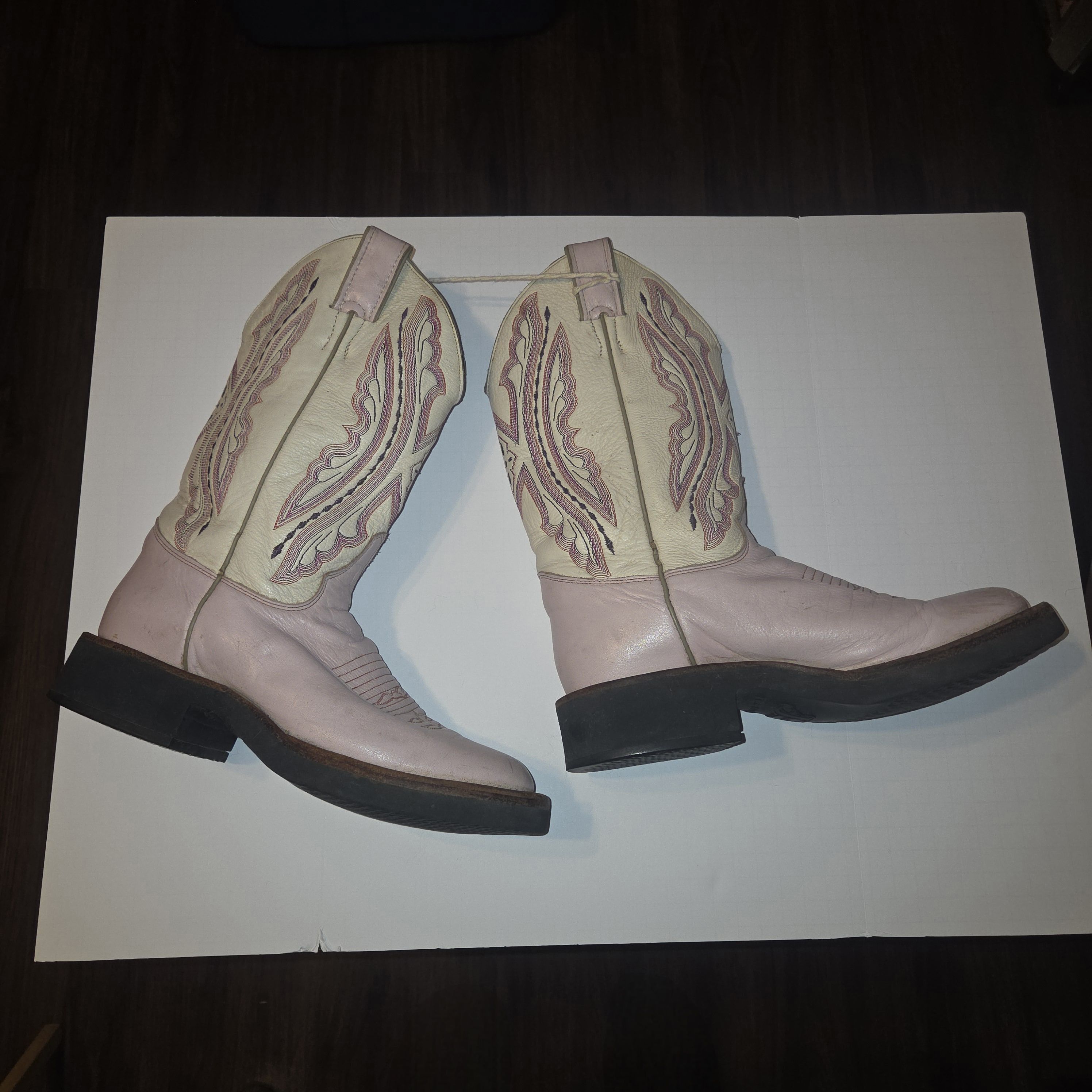 Justin Boots Women SIZE 6 B Justin Boots Tekno Crepe Oil Resist Western Size US 6 / IT 36 - 5 Thumbnail