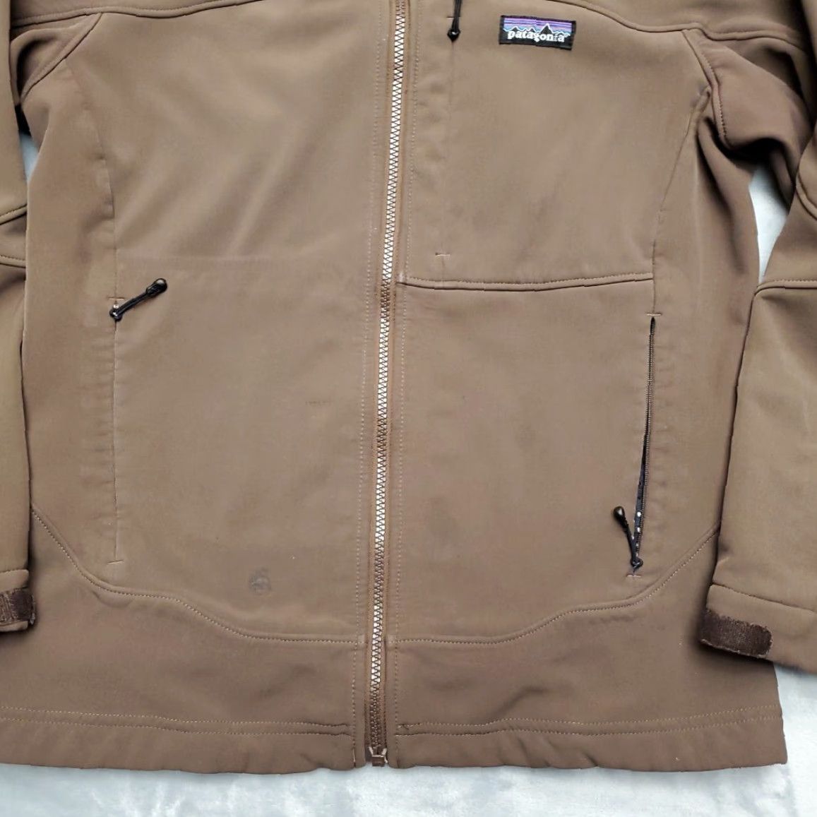 Patagonia Patagonia Jacket Womens M Brown Windstopper Softshell Outdoors 85145 Pockets Zip Logo Solid Womens Size M / US 6-8 / IT 42-44 - 2 Thumbnail