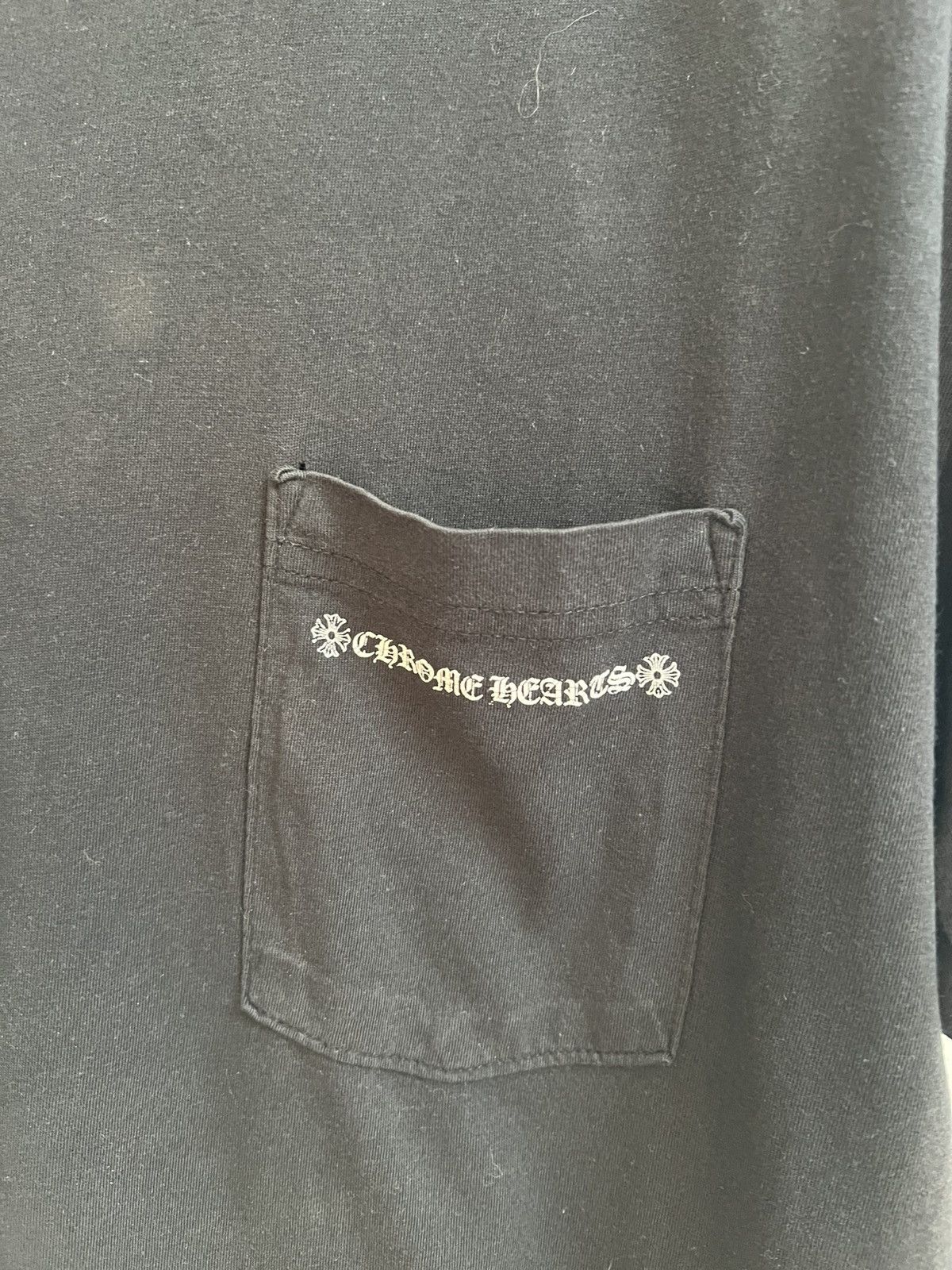Chrome Hearts STEAL! 2010s Chrome Hearts Spine Triple Cross Tee (XL) Size US XL / EU 56 / 4 - 4 Thumbnail