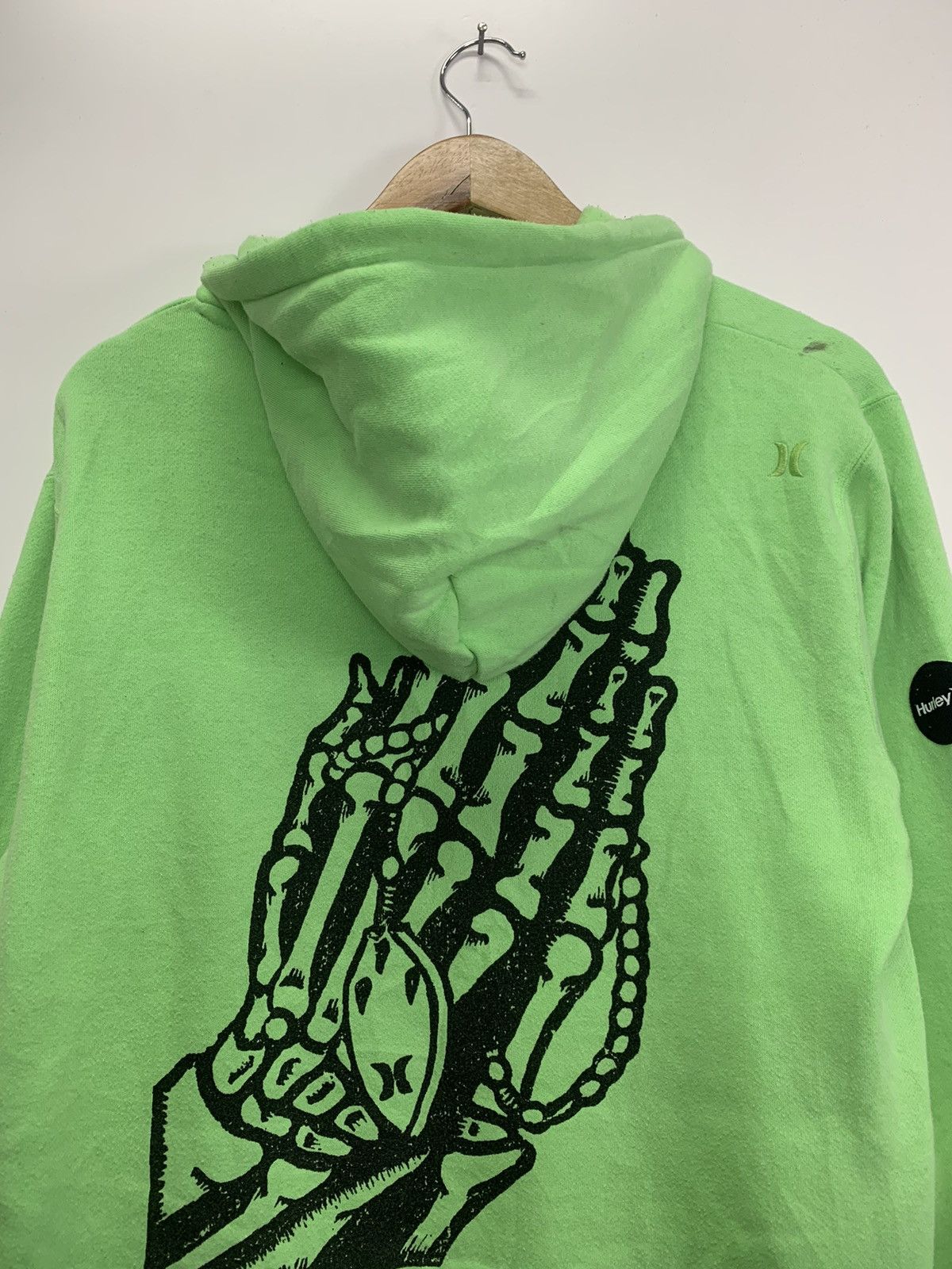Hurley × Vintage Vintage Hurley Namaste hoodie Size US L / EU 52-54 / 3 - 10 Thumbnail