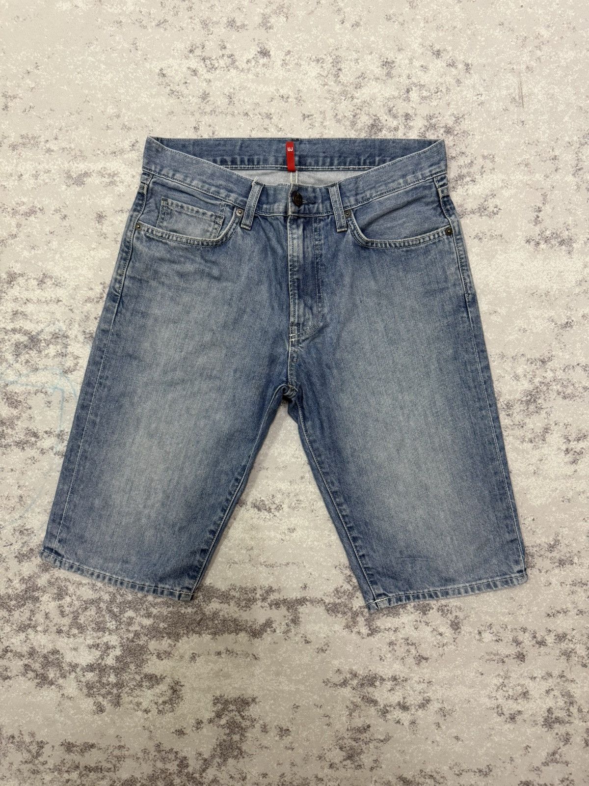 Uniqlo UNIQLO UJ SHORT CUT DENIM JEANS PANTS Size US 30 / EU 46 - 3 Thumbnail
