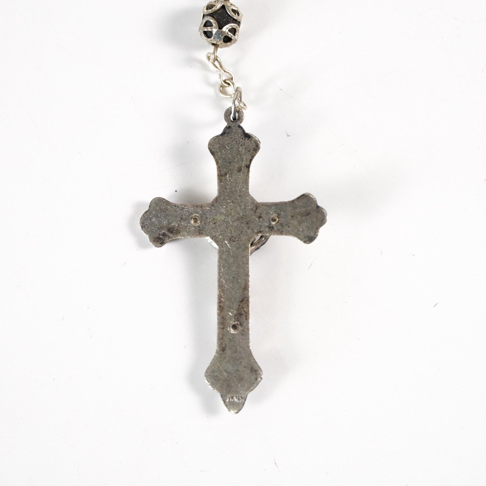 Other Rosary Prayer Beads Chain Necklace Mary Jesus Cross Crucifix Size ONE SIZE - 7 Thumbnail