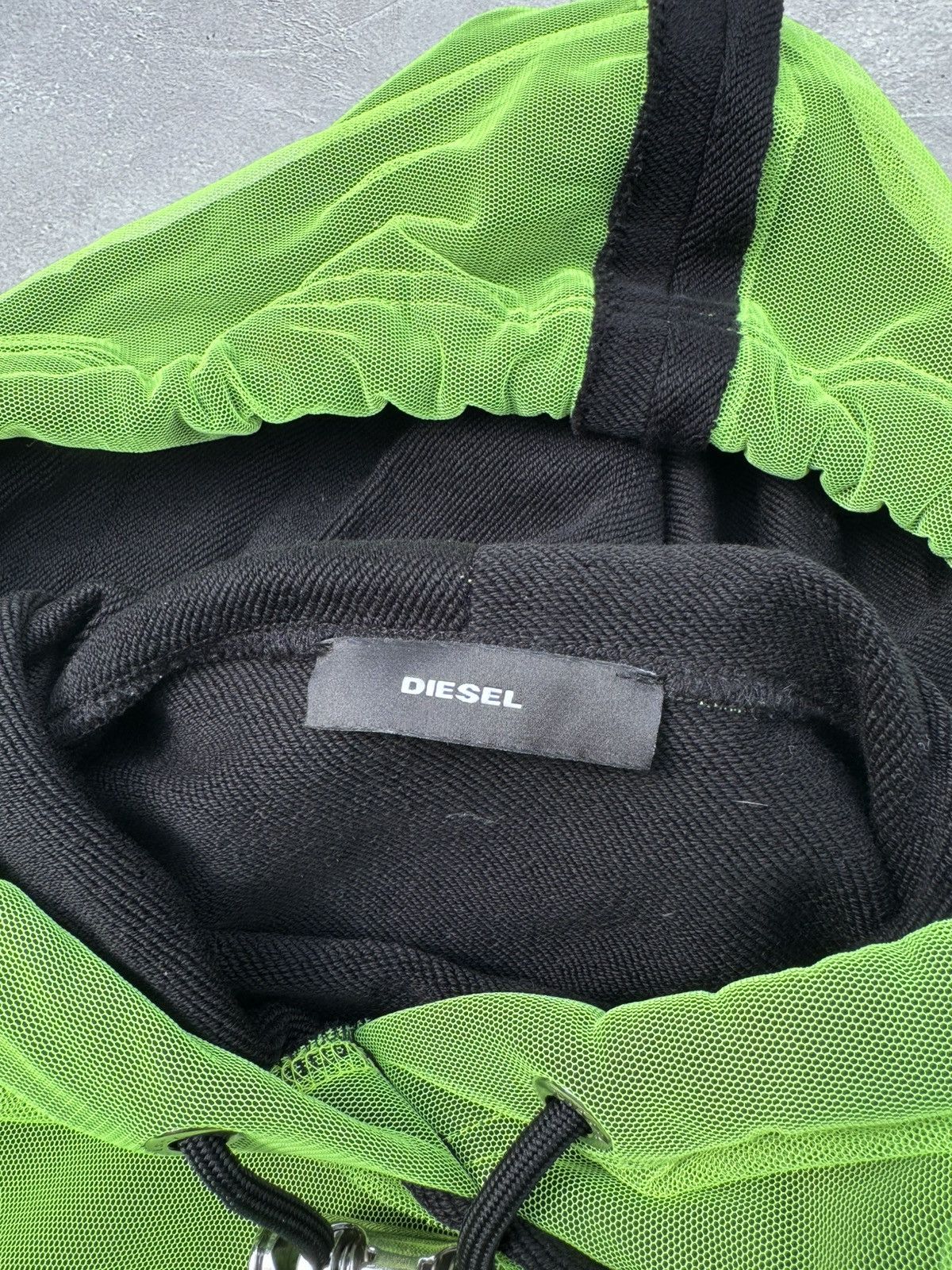 Diesel Diesel Uncreate Mash Avant-Garde Baggy Hoodie Size US S / EU 44-46 / 1 - 8 Thumbnail