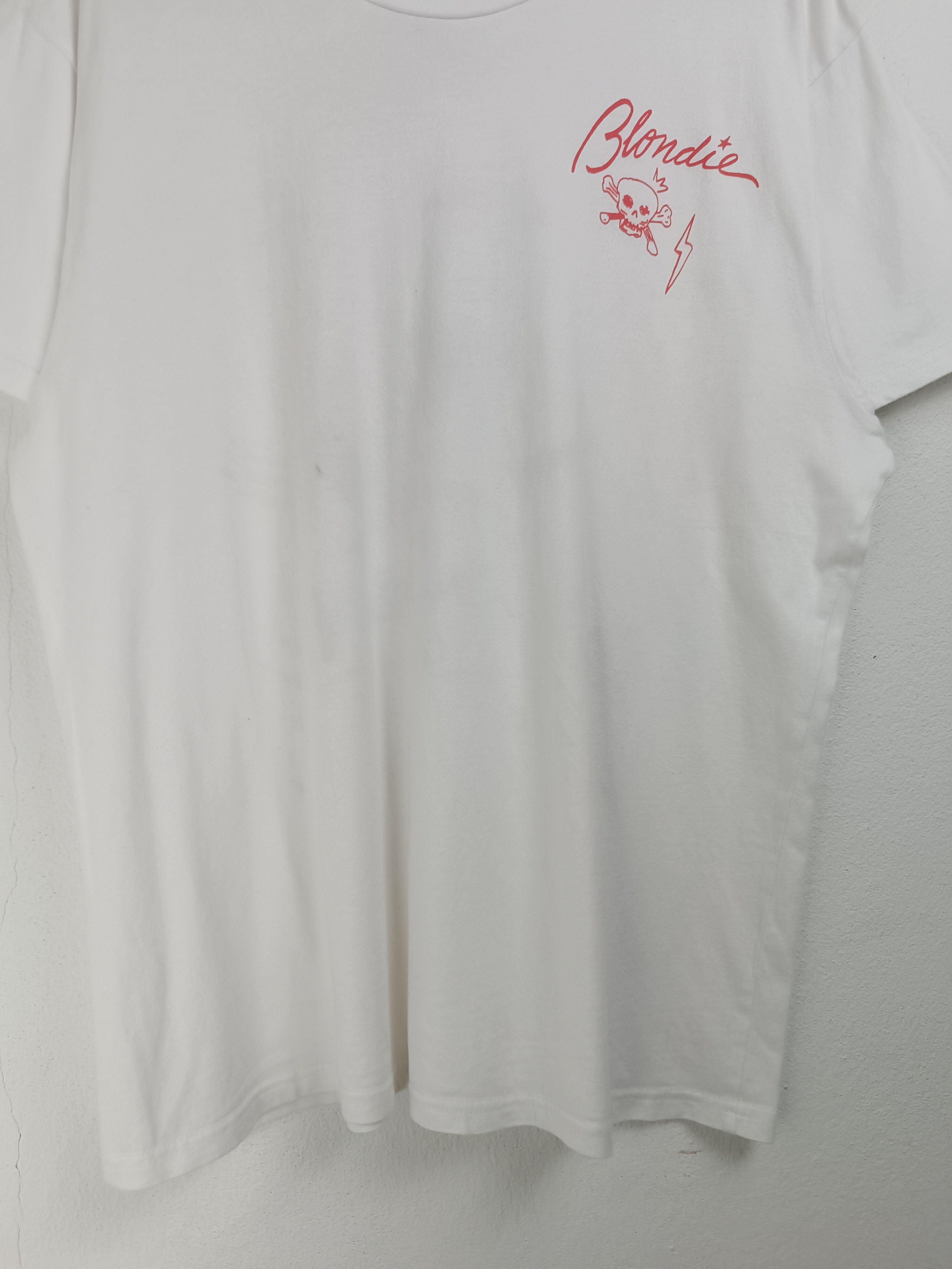 Band Tees VINTAGE BLONDIE DEBBIE HARRY VERY RARE TEE clash jett punk Size US L / EU 52-54 / 3 - 9 Thumbnail
