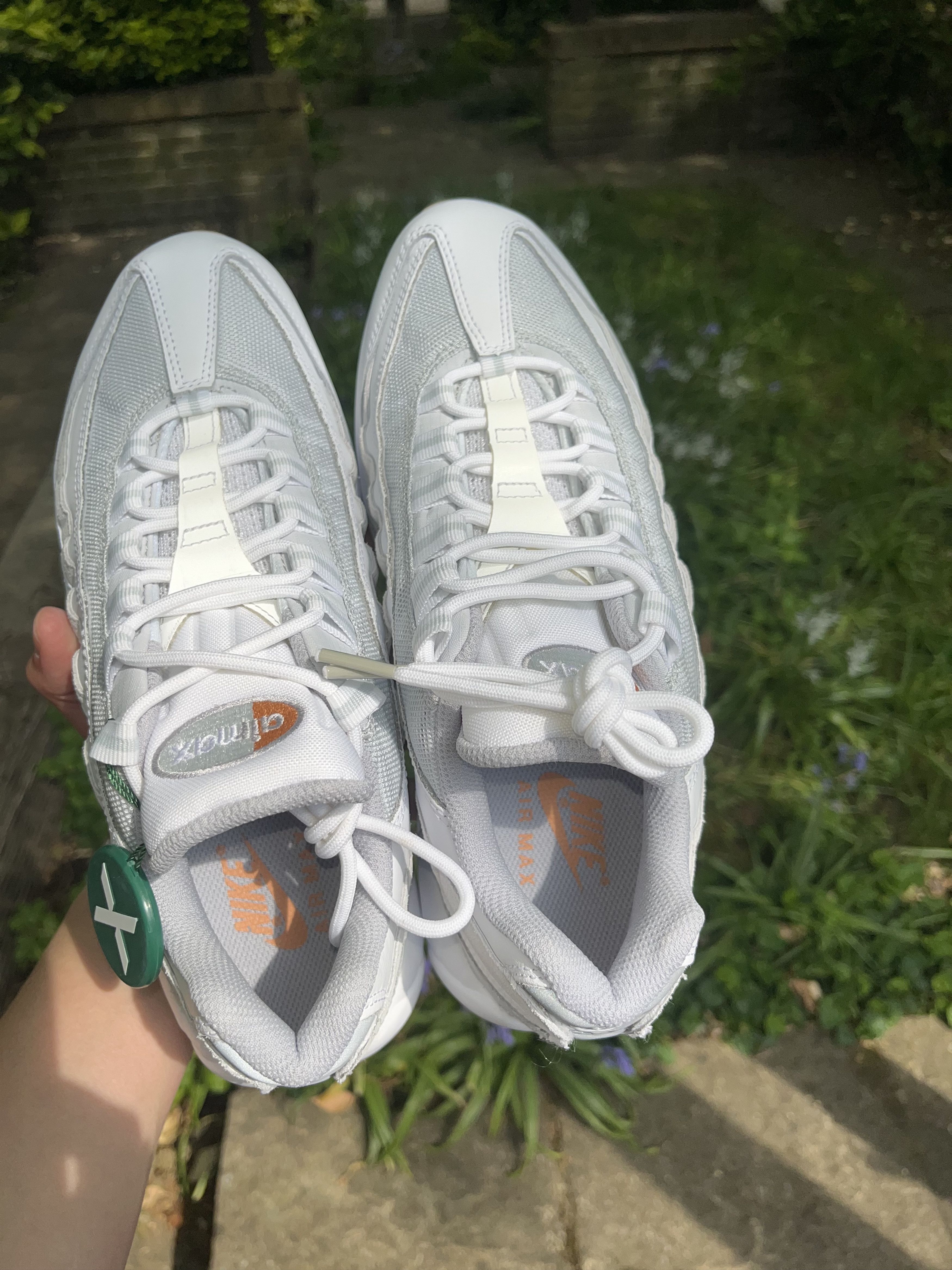 Nike Air Max 95 in Pure Platinum Hot Curry Size US 9 / EU 42 - 5 Thumbnail