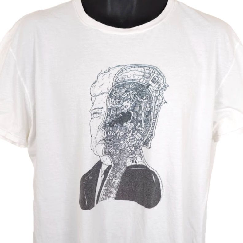 Anvil VINTAGE is not in original; Inside Drumpf T Shirt Mens Size XL White Alien Donald Trump President Size US XL / EU 56 / 4 - 2 Thumbnail