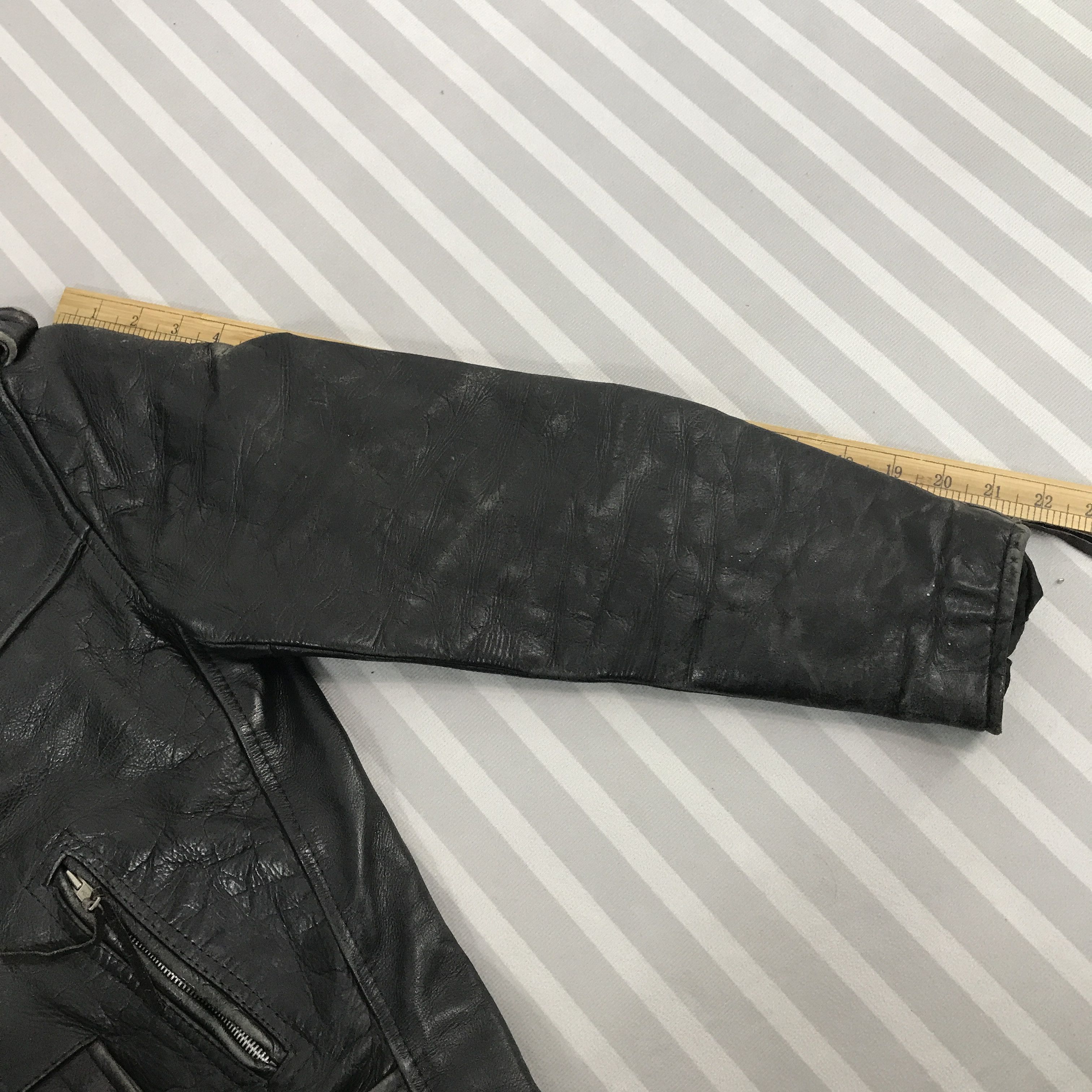 First MFG Co. × Vintage Vintage First Genuine Leather Double collar Jacket Size US S / EU 44-46 / 1 - 6 Thumbnail