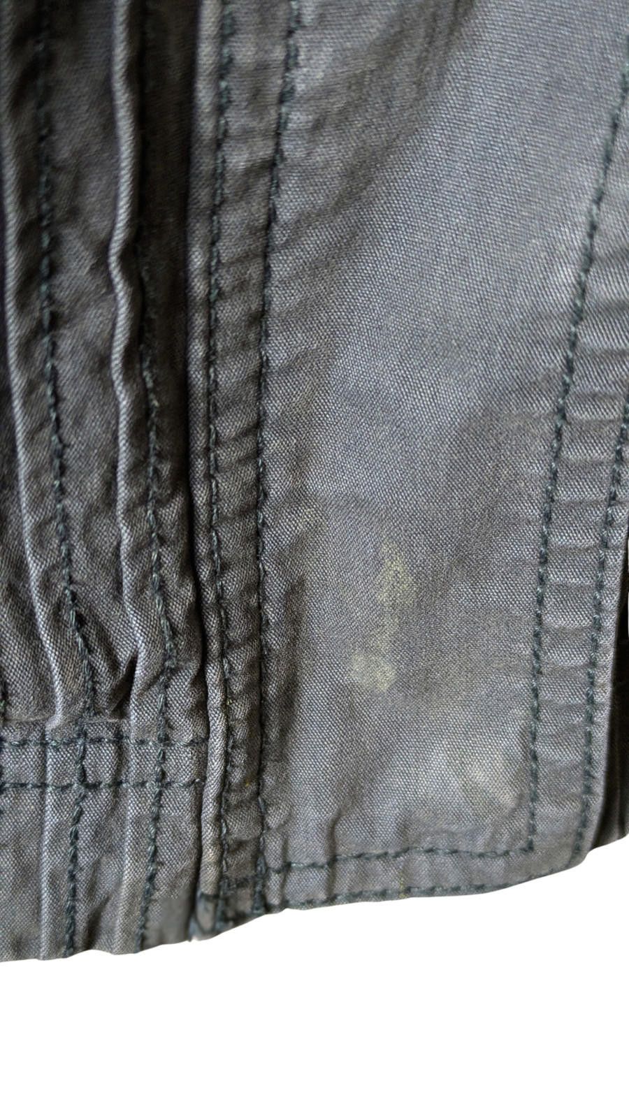 Old Navy Old Navy Canvas Jacket Hooded Gray - Large - Drawstring Size L / US 10 / IT 46 - 7 Thumbnail