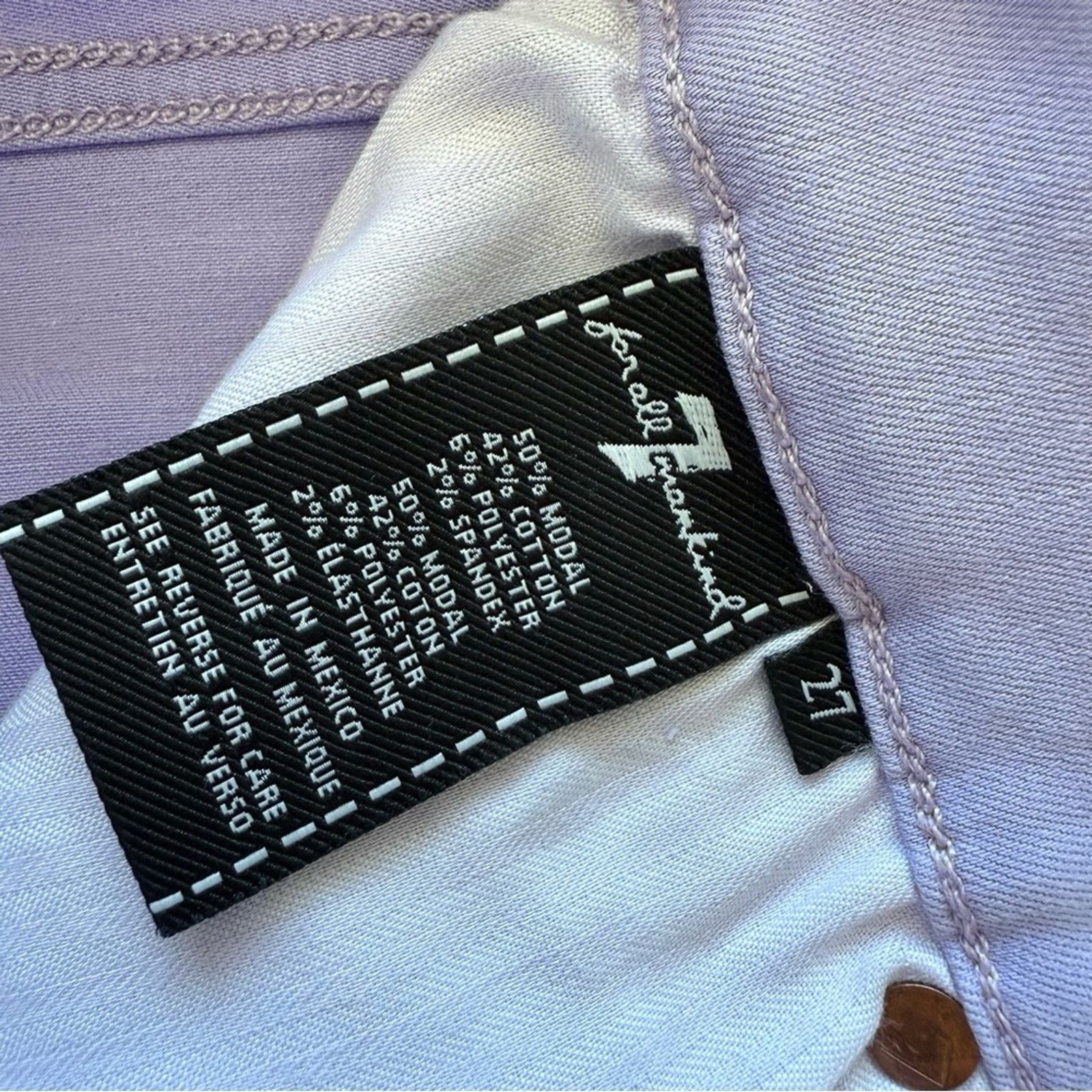 7 For All Mankind 7 for All Mankind women skinny jeans size 27 US Size 27" / US 4 / IT 40 - 6 Thumbnail