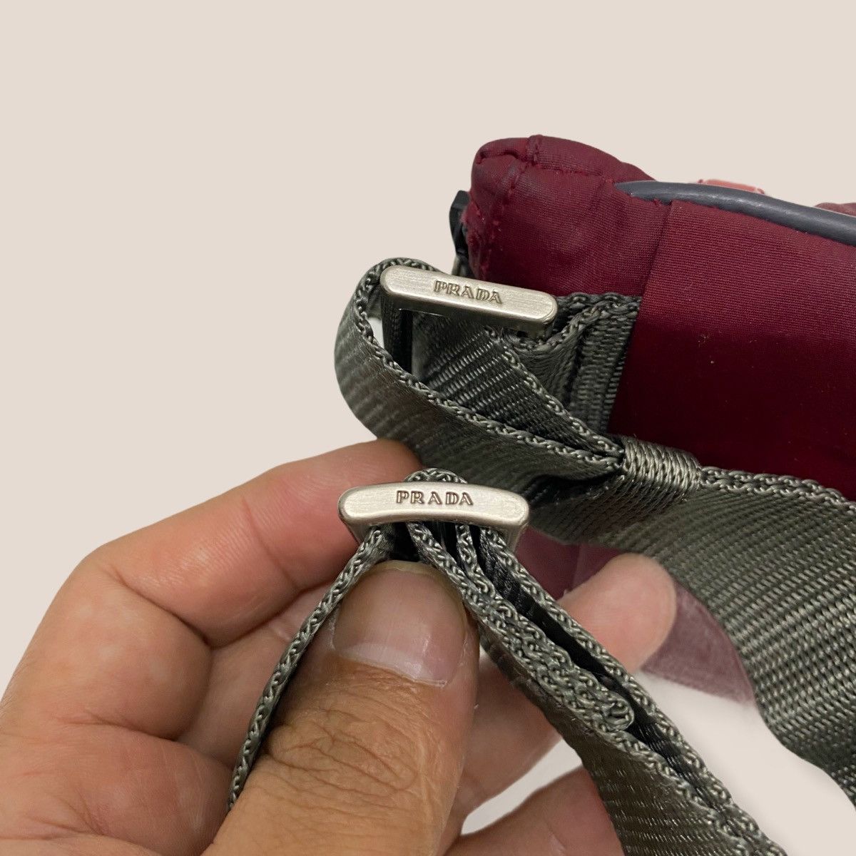 Prada ‼️LASTDROP‼️ AUTHENTIC PRADA SPORT MARRON NYLON SLING BAG Size ONE SIZE - 10 Thumbnail