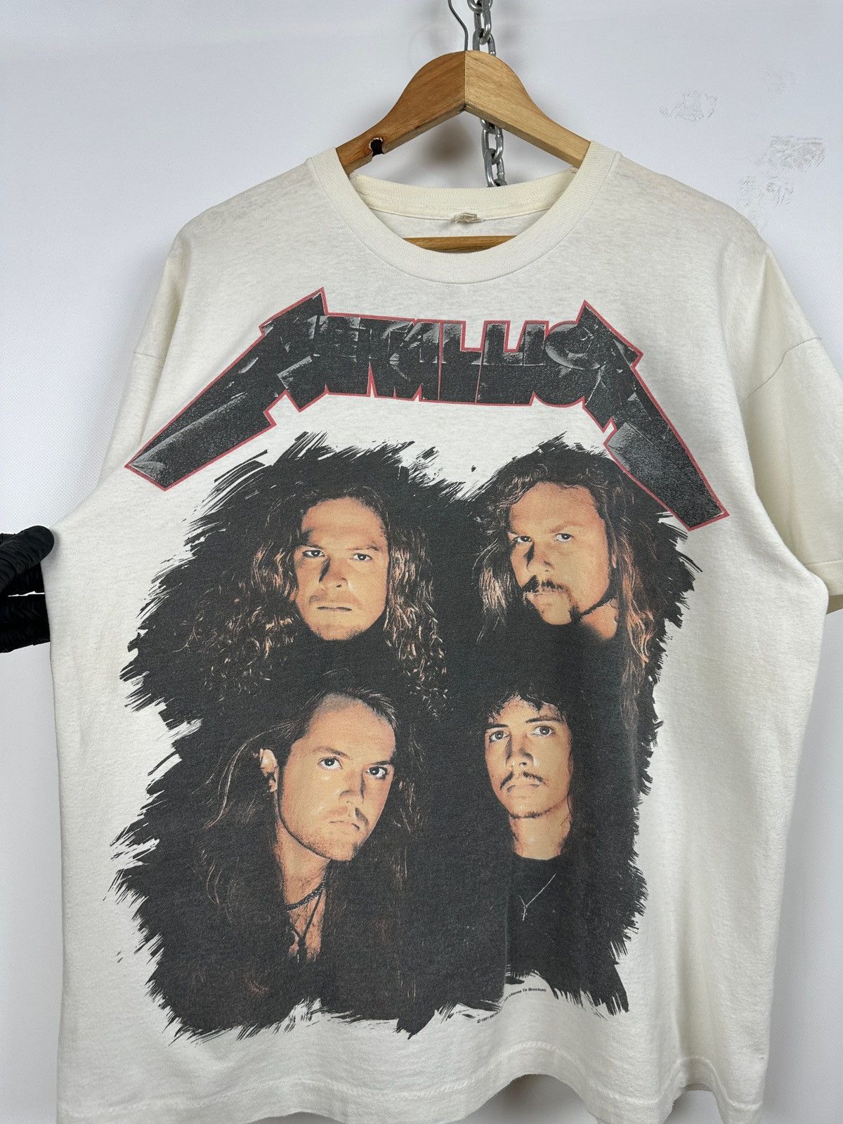 Band Tees Vintage 1991-93 Metallica Wherever I May Roam Brockum Shirt Size US XL / EU 56 / 4 - 8 Thumbnail