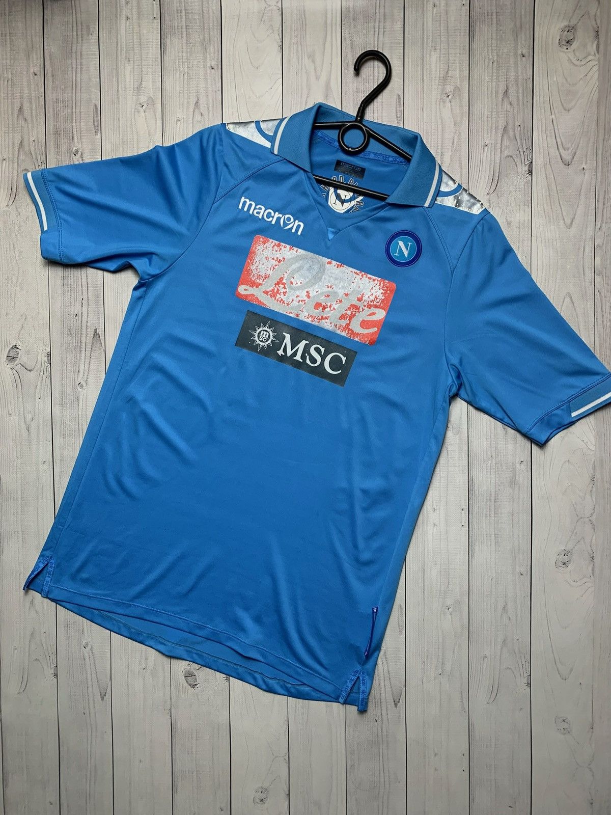 Other Vintage Napoli 17 Hamsik soccer jersey size L blue rare Size US L / EU 52-54 / 3 - 2 Thumbnail