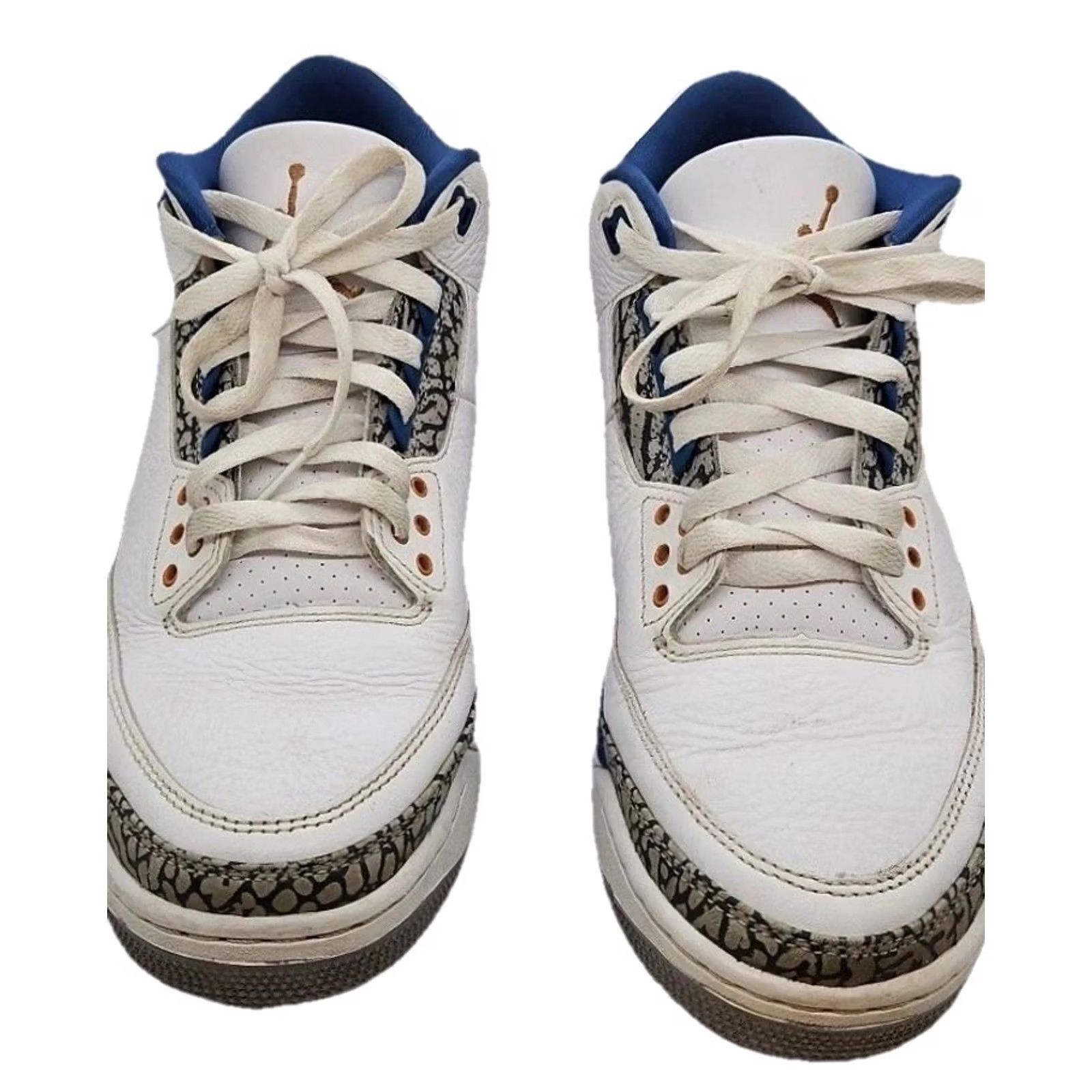 Jordan Brand Nike Air Jordan 3 Retro True Blue 2022 CT8532-148 Men's Size 9 White Blue Size US 9 / EU 42 - 2 Thumbnail