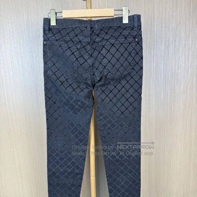 Chanel Chanel Black Cotton Denim Pants for Women . Size 27" / US 4 / IT 40 - 2 Thumbnail