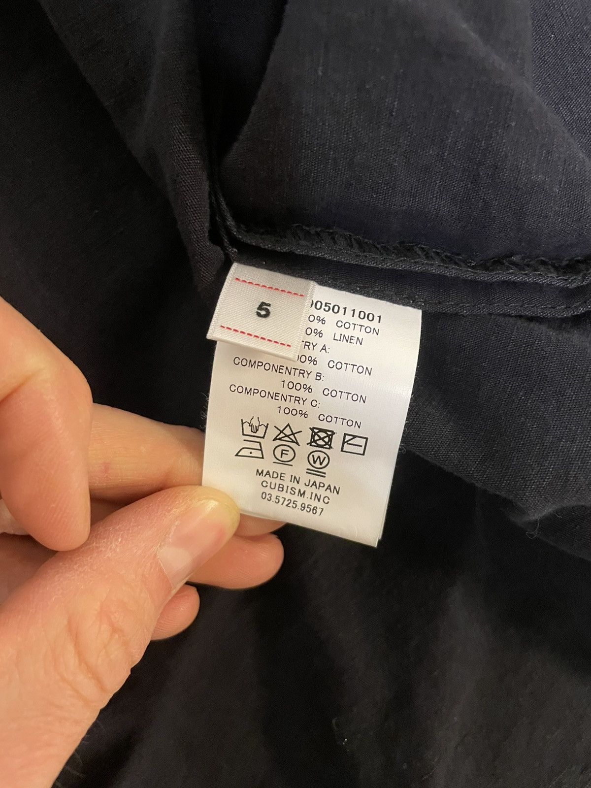 Visvim Visvim Cubism Linen Bandana Noragi Kofu Lhamo Shirt 5 / XXL Size US XL / EU 56 / 4 - 11 Thumbnail