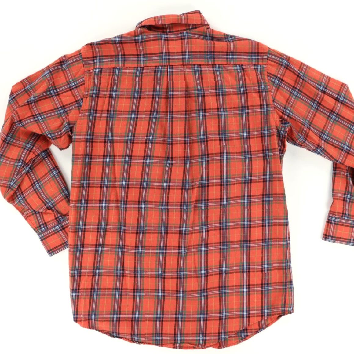 Vintage VINTAGE Graves, Cox Shirt Orange Plaid Wool Flannel Button Down Shirt Men M Size US M / EU 48-50 / 2 - 4 Thumbnail