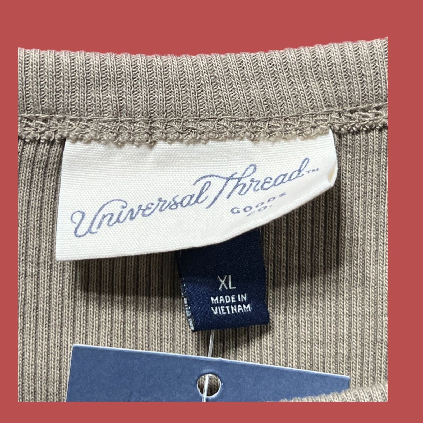 Other Universal Thread - Women's Long Sleeve Ribbed Knit Bodycon D Size XL / US 12-14 / IT 48-50 - 13 Thumbnail