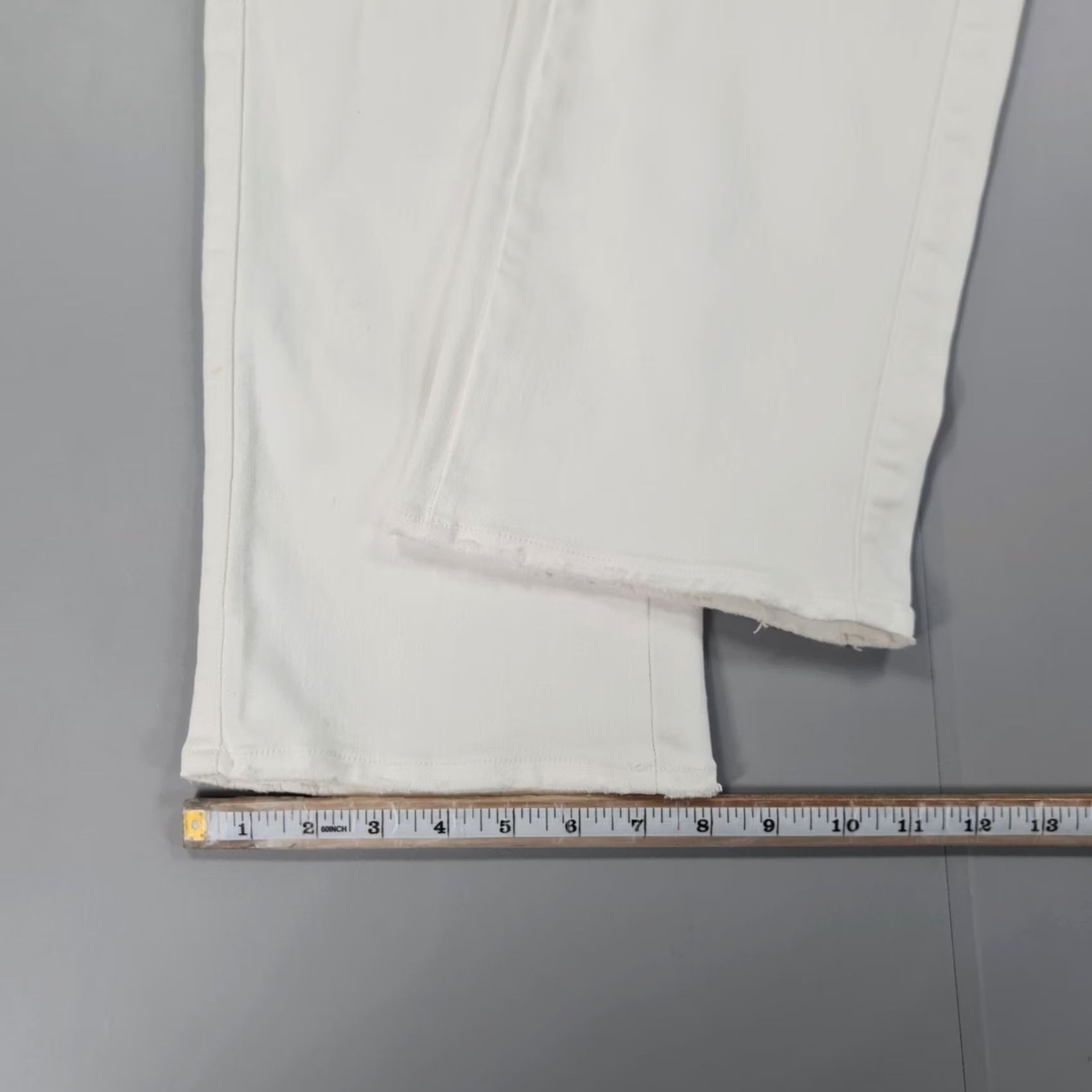 7 For All Mankind 7 For All Mankind Womens Dungarees White XS Sleeveless Overalls Size 26" / US 2 / IT 38 - 7 Thumbnail