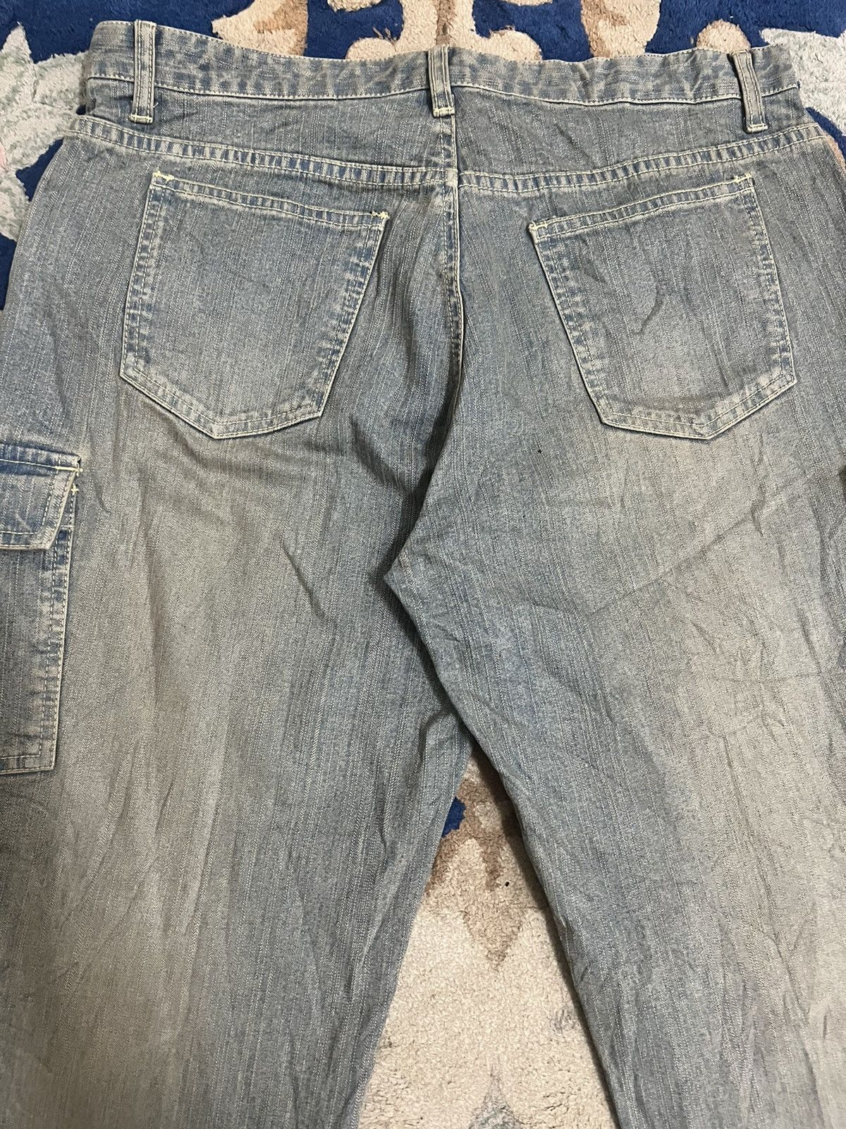 Japanese Brand Livre Claire Cargo Denim Size US 33 - 6 Thumbnail