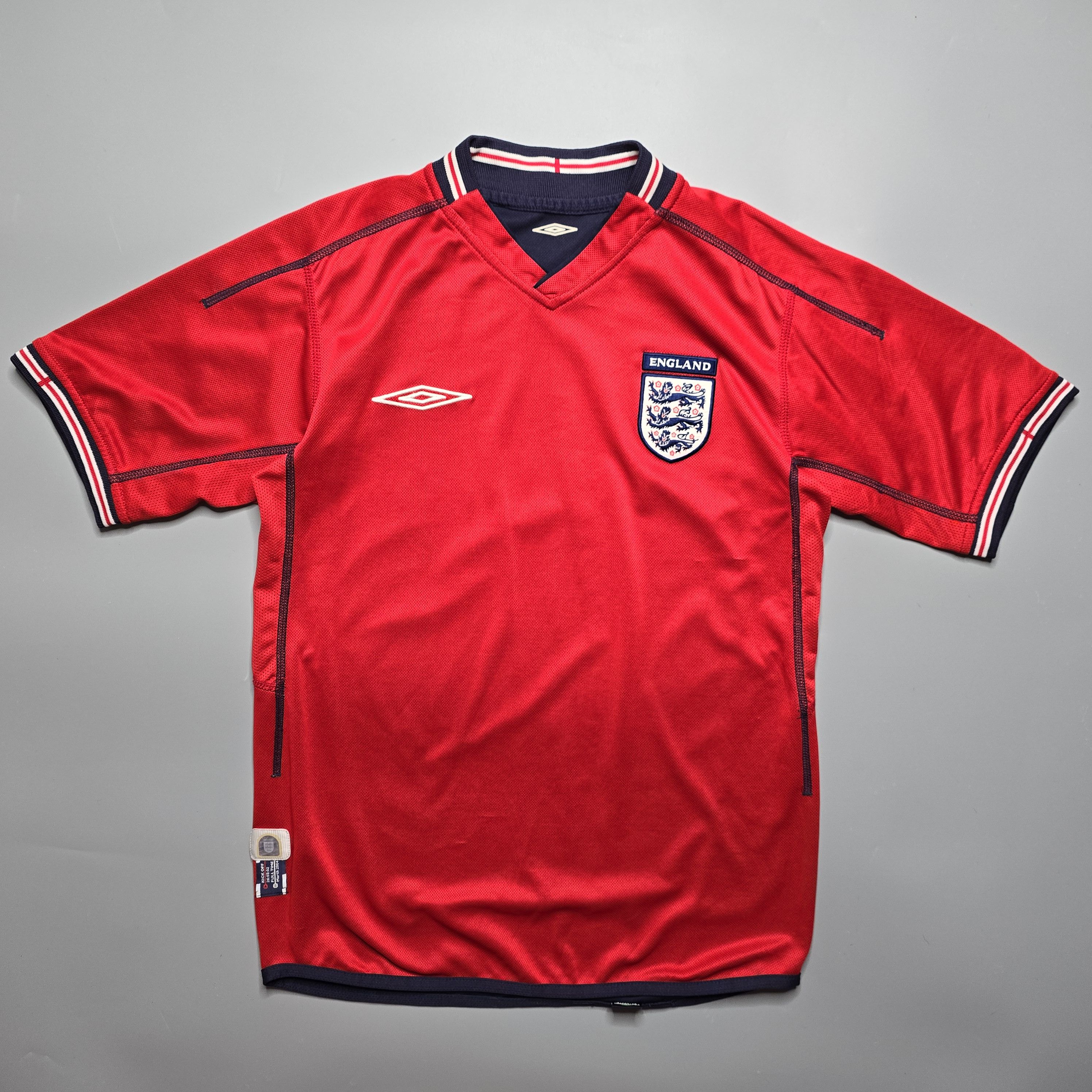 2002-04 Reversible England Away Soccer Jersey Umbro