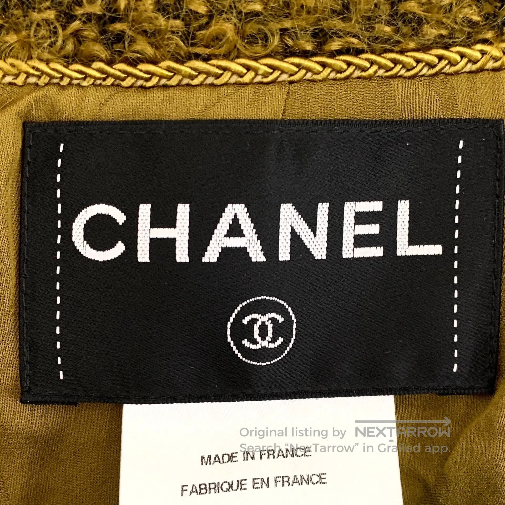 Chanel Chanel Dark Brown Mohair Lapel Single-Breasted Long Sleeve Size XS / US 0-2 / IT 36-38 - 5 Thumbnail